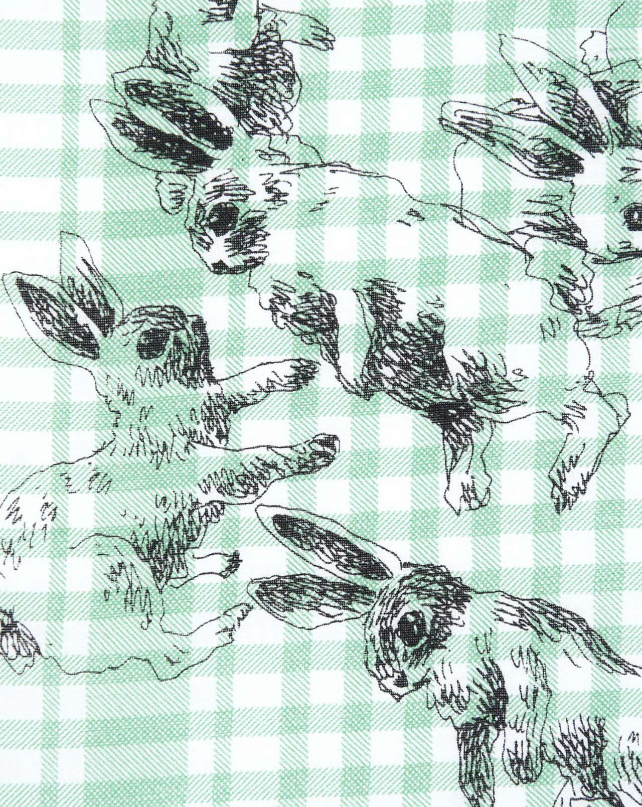 美品 25SS マーブルシュッド carrot yard カーディガン　ウサギ ころんと丸いうさぎ柄 | marble SUD マーブルシュッド