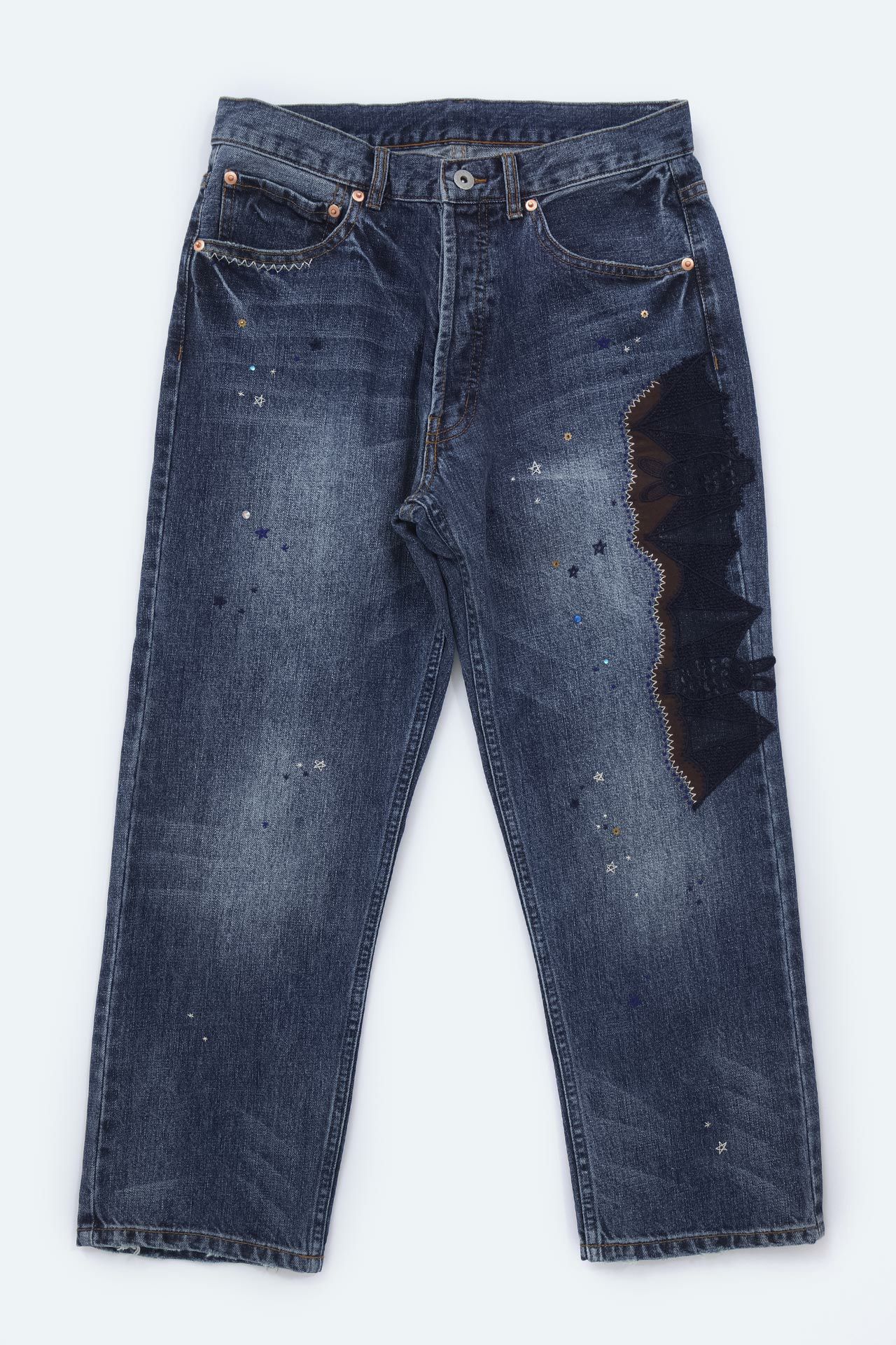 Bat Lace Denim Pants | marble SUD(マーブルシュッド)公式通販