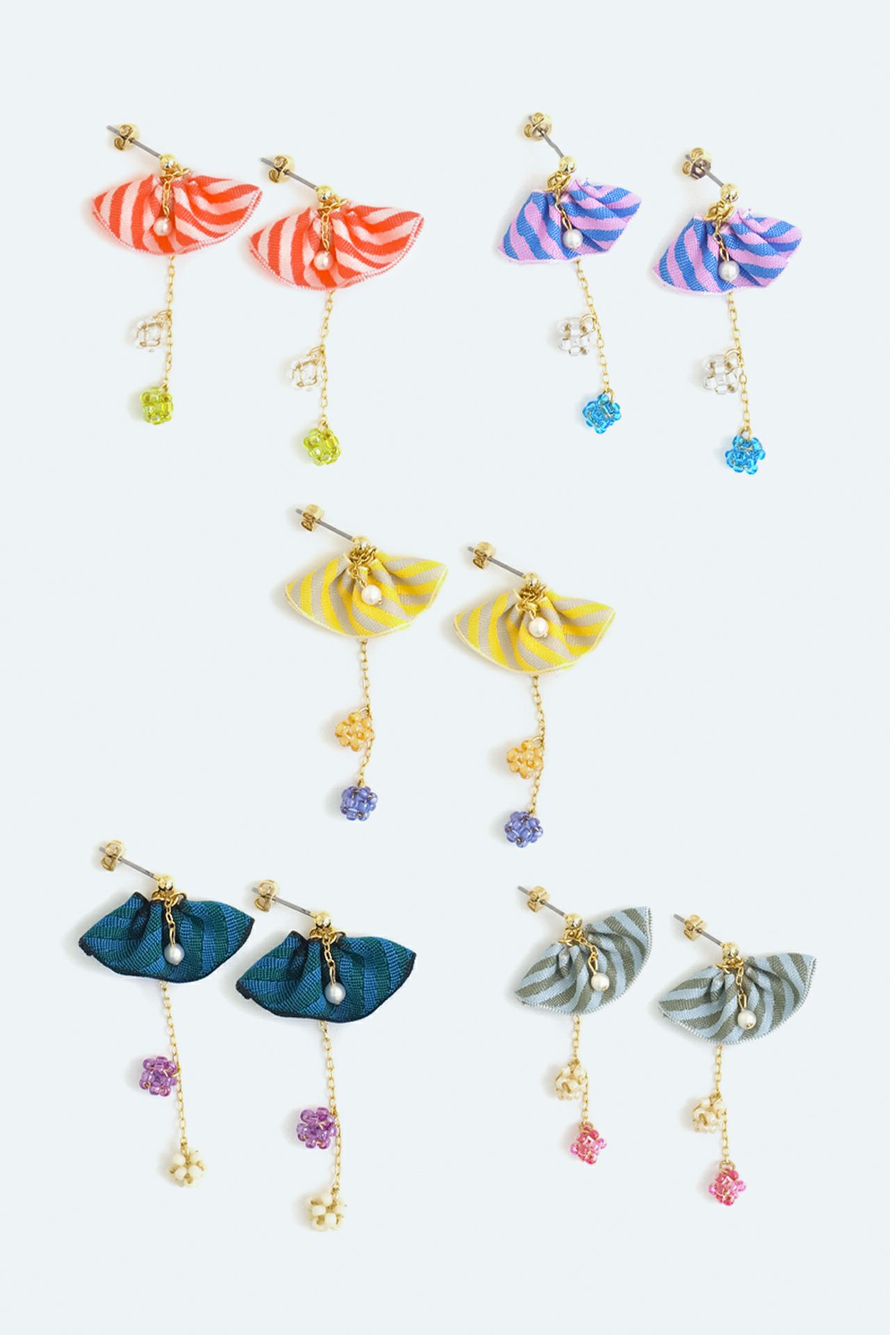 レピヤンリボン×chiLL chiLL Frill ピアス／イヤリング | marble SUD