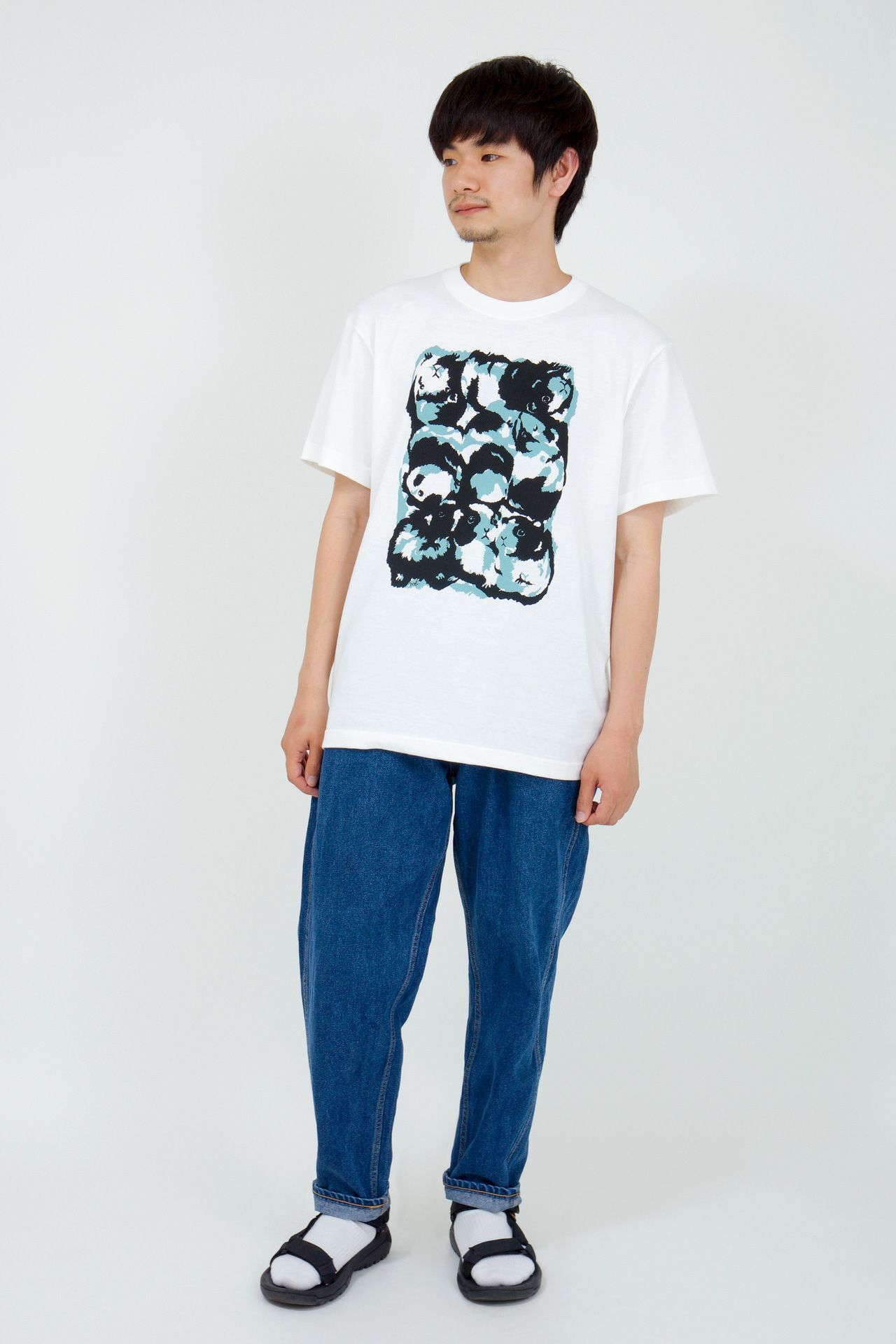 WHITE/model:172cm