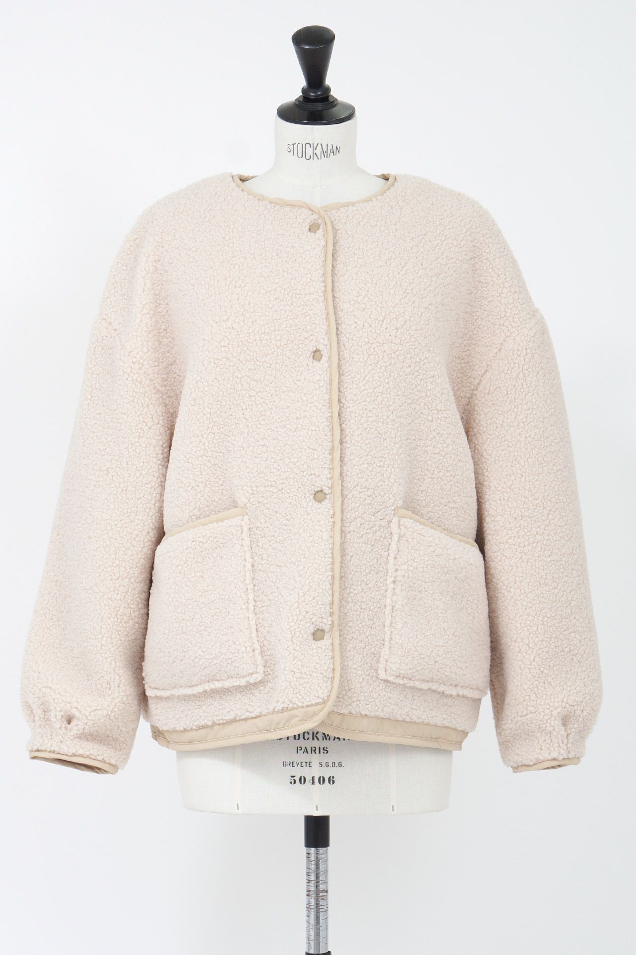 ショートボア キルトJacket | marble SUD(マーブルシュッド)公式通販