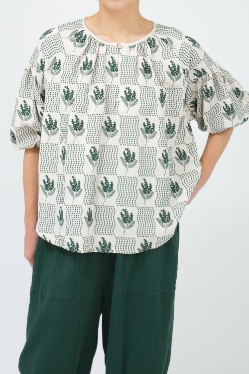 Mimosa Wave blouse | marble SUD(マーブルシュッド)公式通販