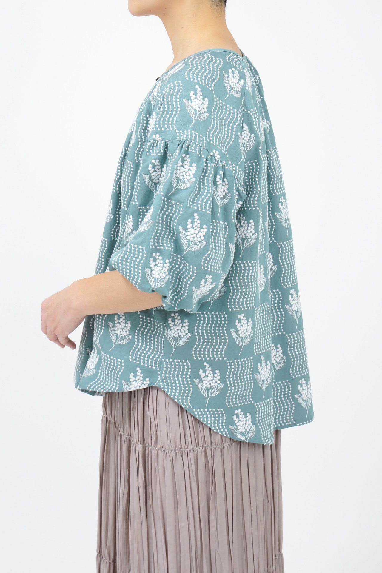 Mimosa Wave blouse | marble SUD(マーブルシュッド)公式通販