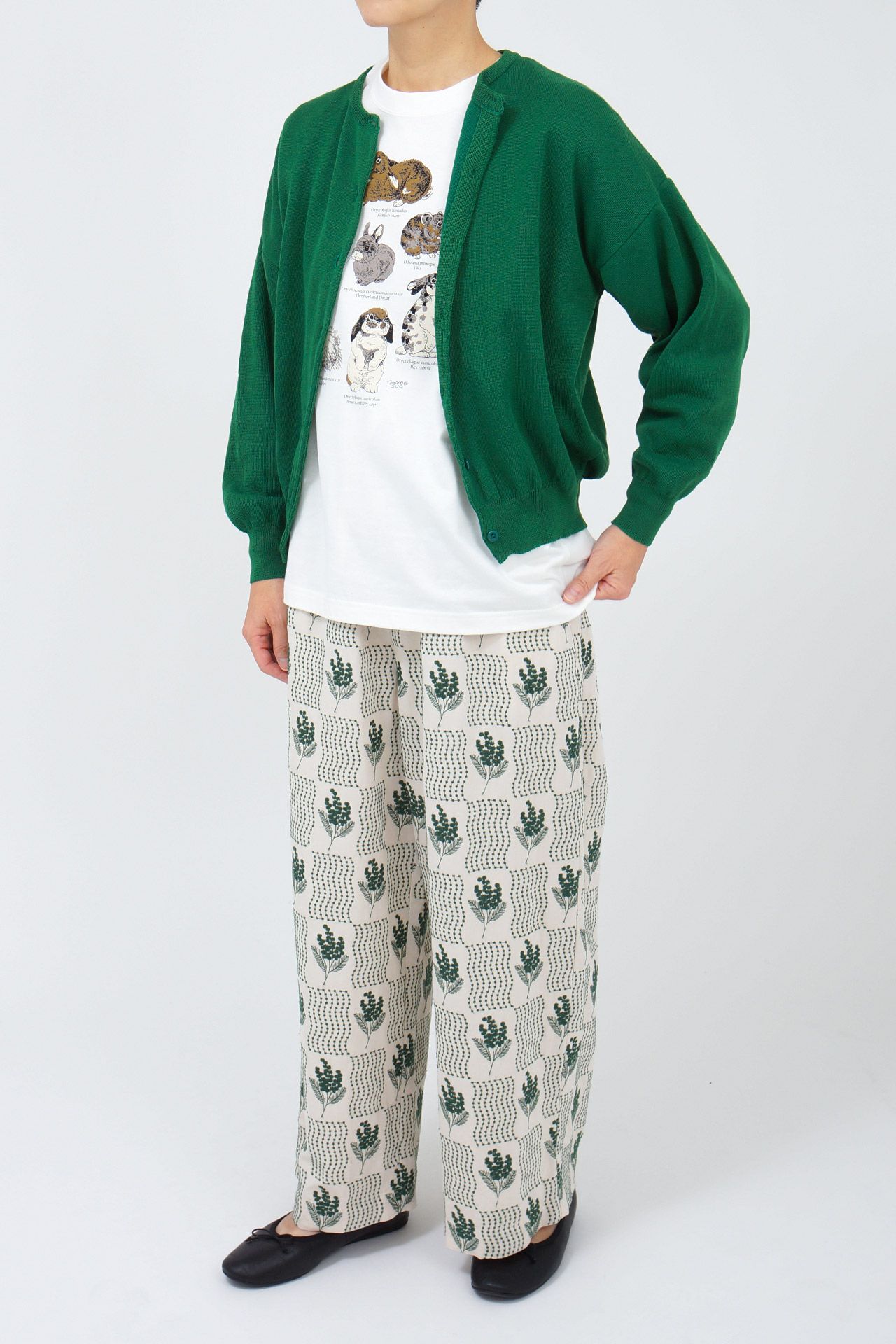 GREEN/model:161cm