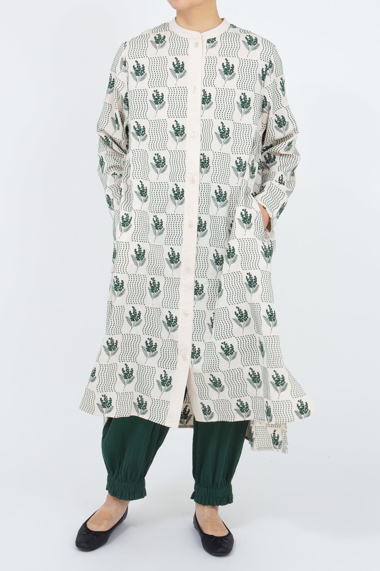 GREEN/model:161cm