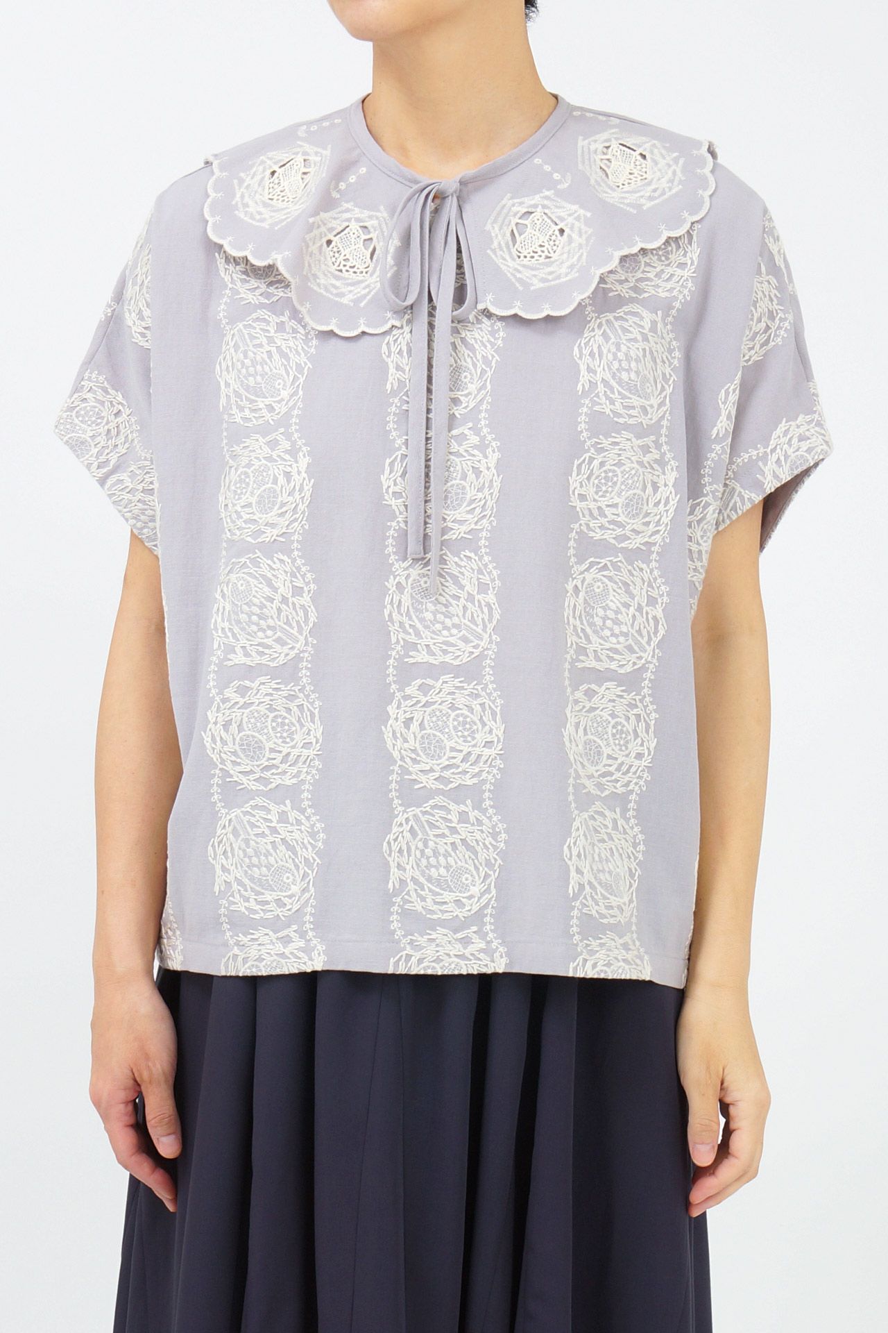 鳥の巣 カラーBlouse | marble SUD(マーブルシュッド)公式通販