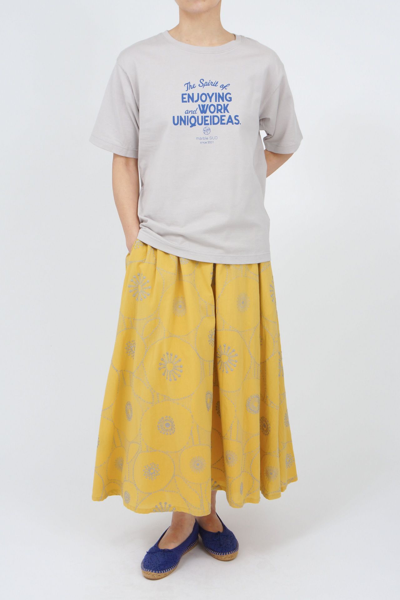 GREY/model:161cm