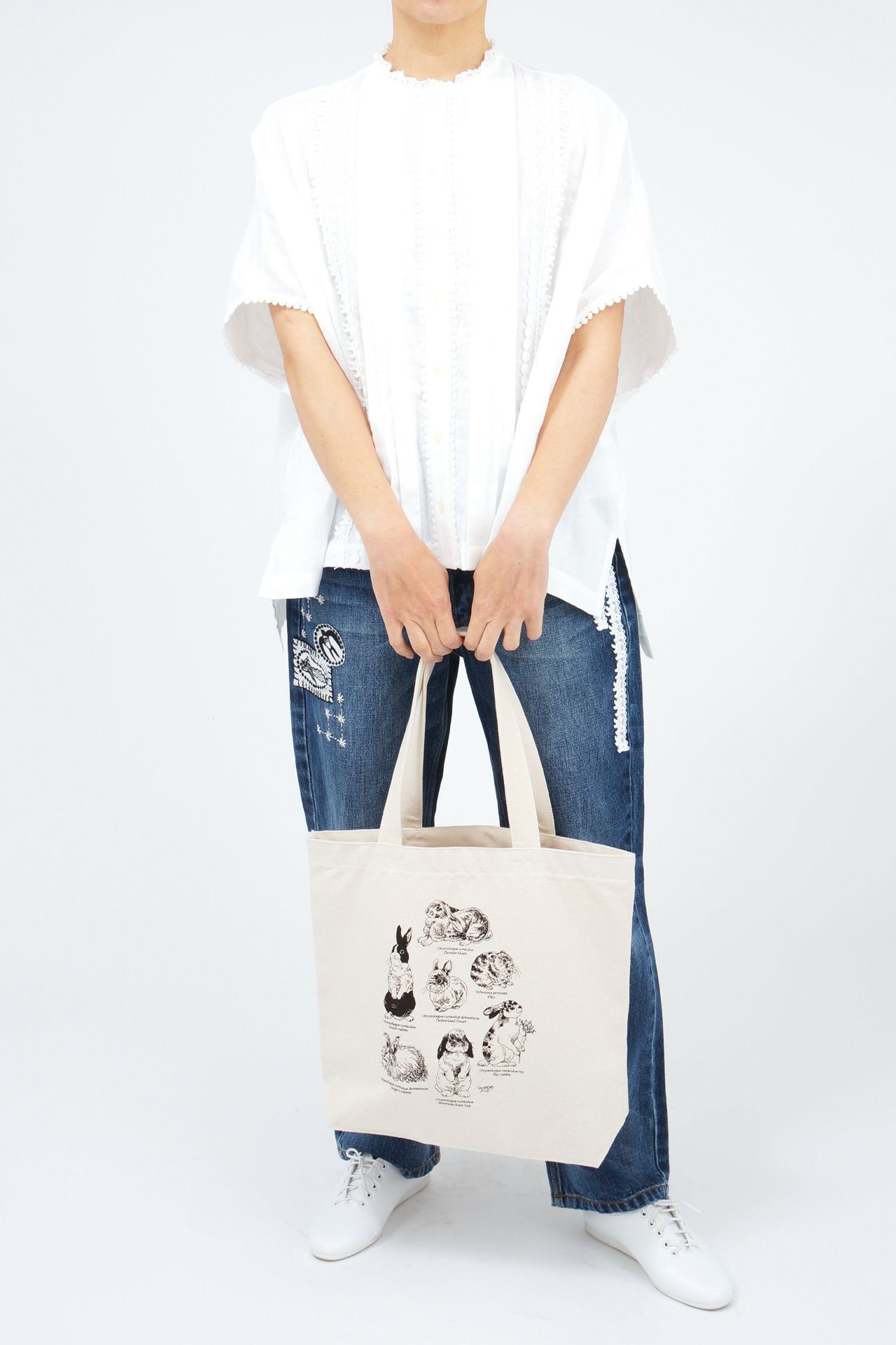 Zukan Rabbit TOTE BAG | marble SUD(マーブルシュッド)公式通販