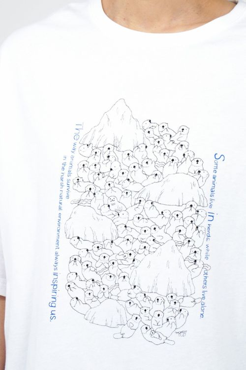 Marble SUDマーブルシュッド 子供ひまわりTシャツL(130) トップス(T