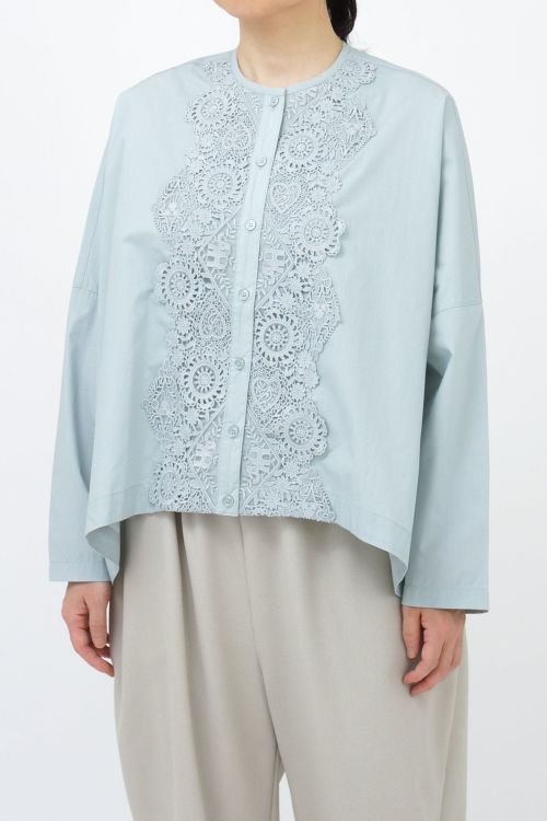 Shiba lace BIG Shirt | marble SUD(マーブルシュッド)公式通販