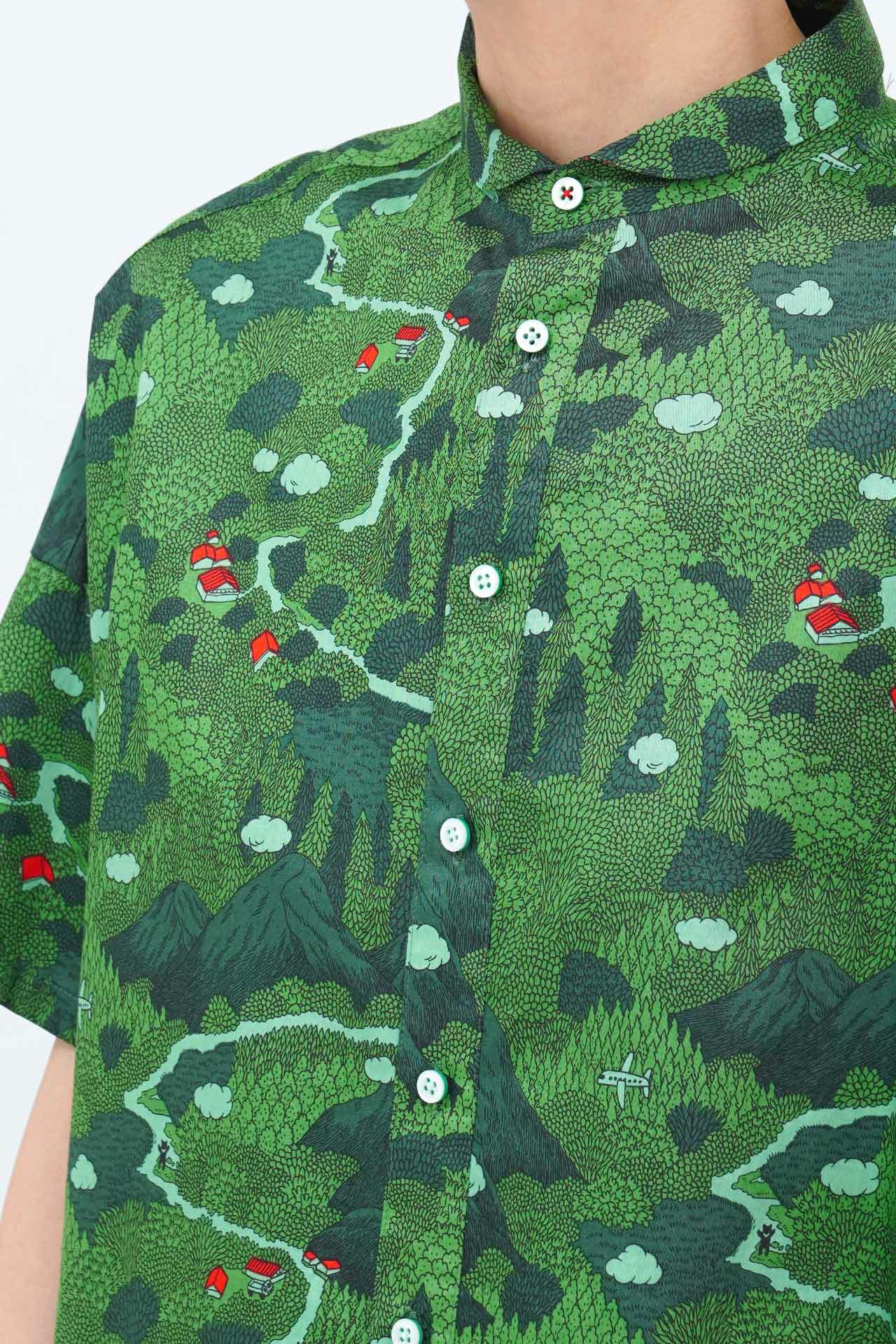 マーブルシュッド　marble sud Kamikochi プチカラー　半袖 ☆Kamikochi プチカラーShirt | marble SUD(マーブルシュッド