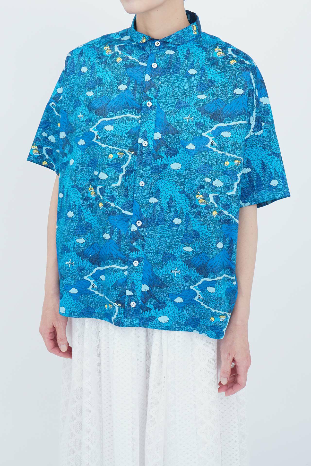 マーブルシュッド　marble sud Kamikochi プチカラー　半袖 ☆Kamikochi プチカラーShirt | marble SUD(マーブルシュッド