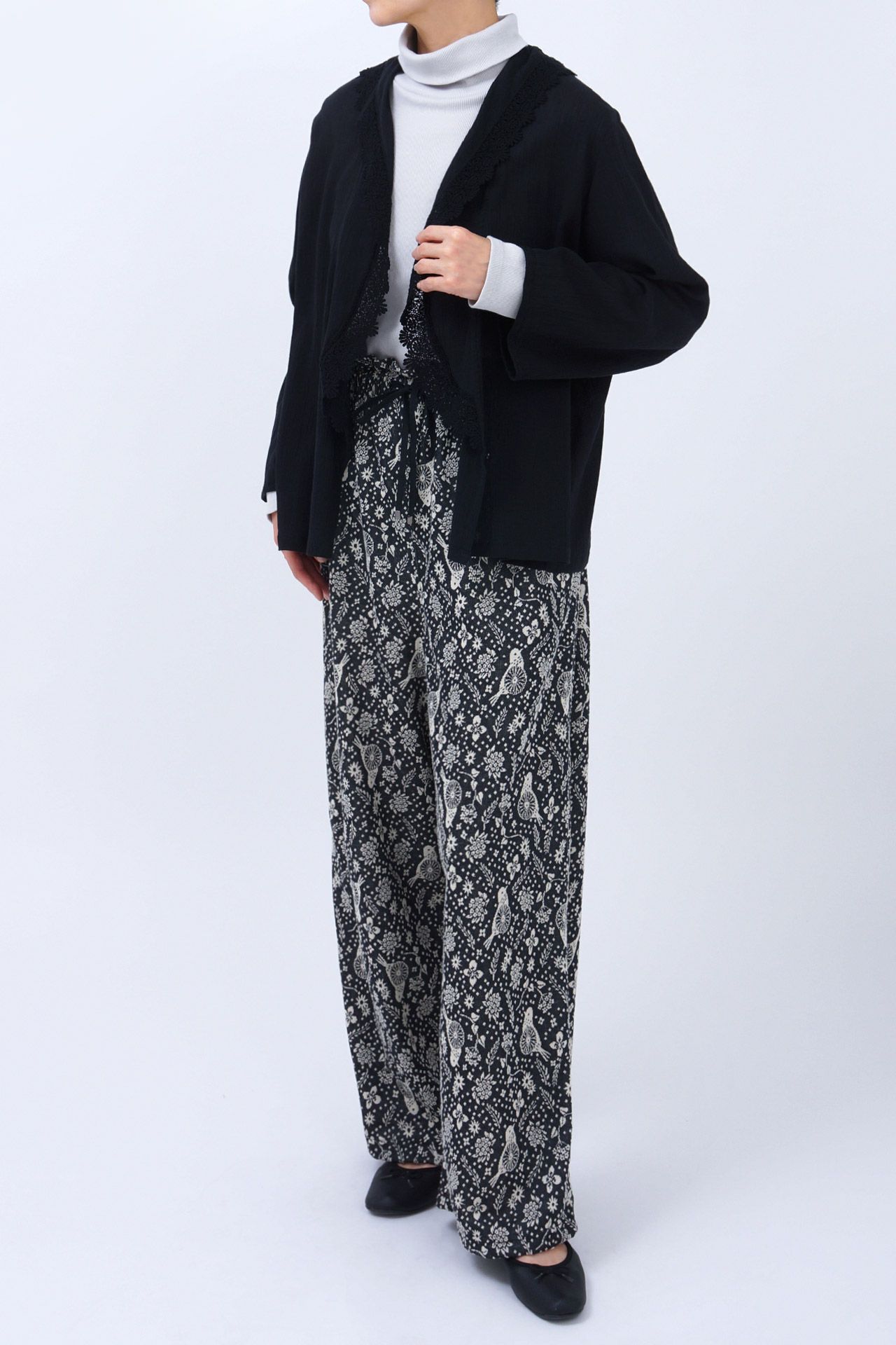 BLACK/model:161cm（着用見本）