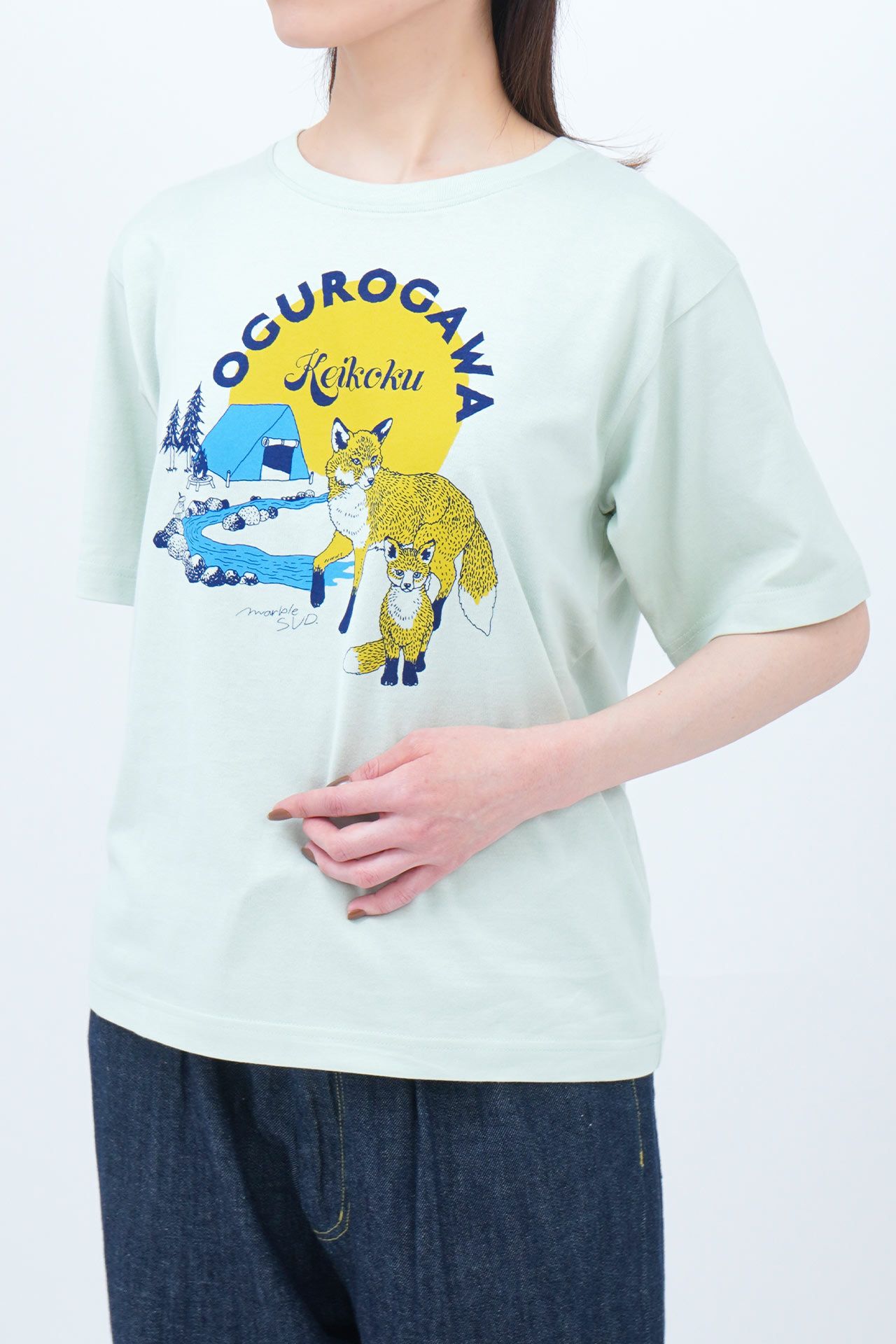 OGUROGAWA S/S TEE | marble SUD(マーブルシュッド)公式通販