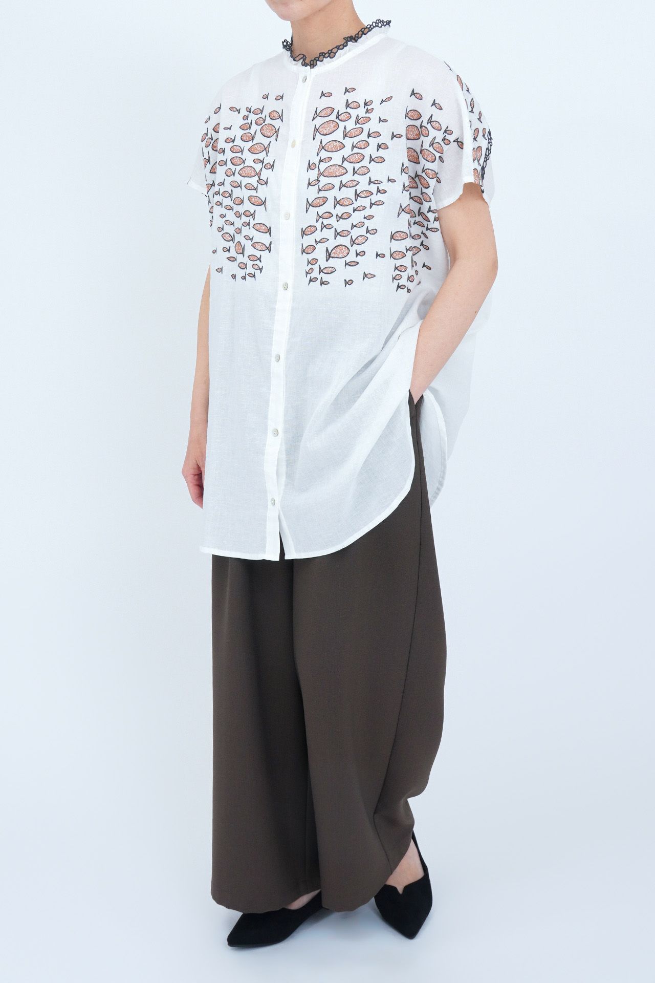 ☆school of fish Tunic | marble SUD(マーブルシュッド)公式通販
