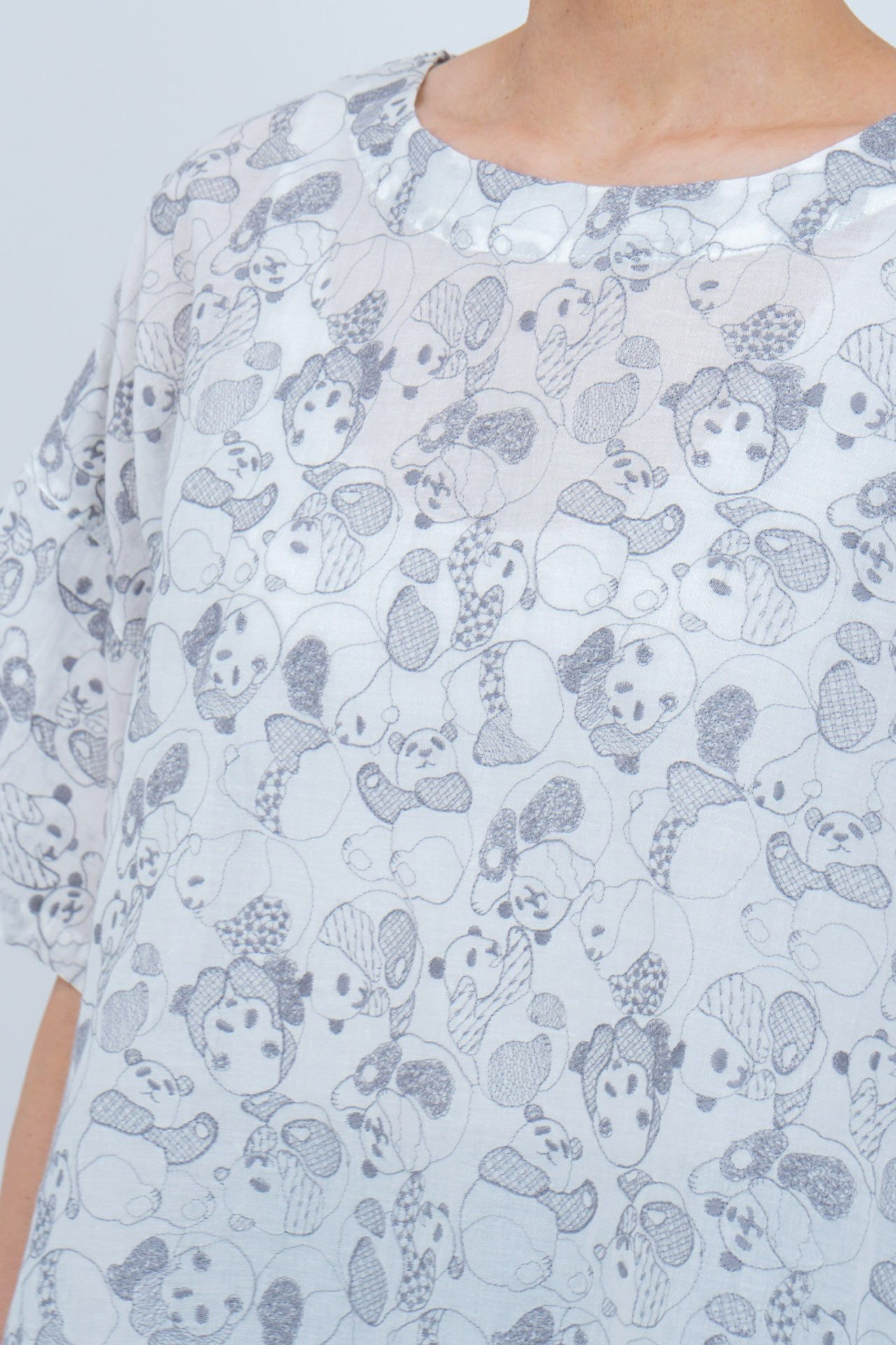 marbleSUD(マーブルシュッド)corocoro panda プルオーバー marbleSUD(マーブルシュッド)corocoro panda プルオーバーΩ