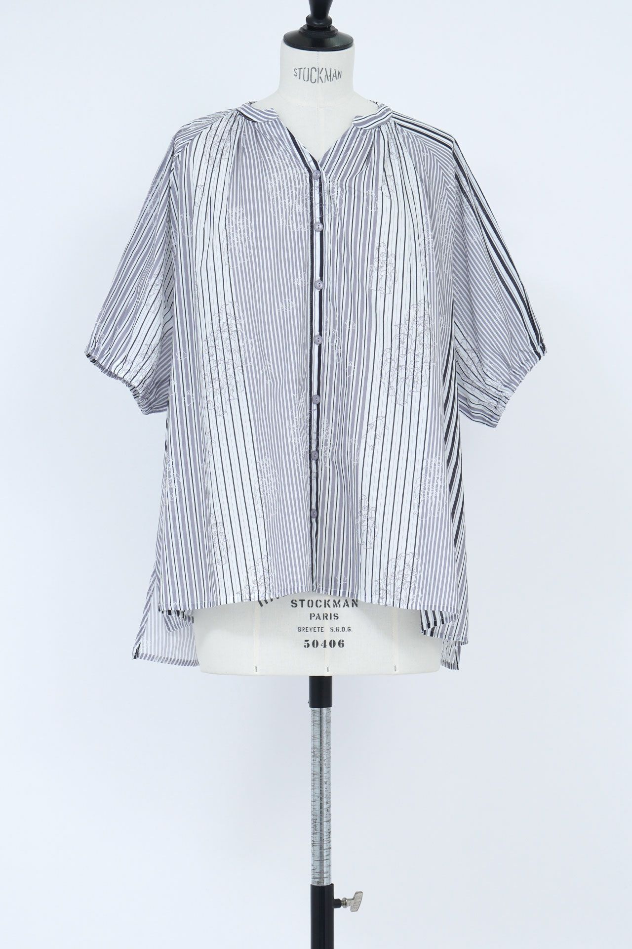 ☆stripe penguin Plenty Tunic | marble SUD(マーブルシュッド