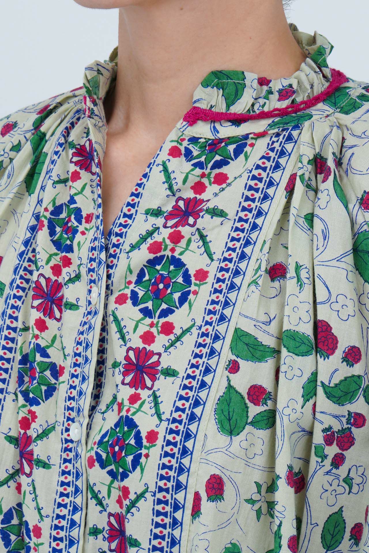 raspberry Plenty Tunic | marble SUD(マーブルシュッド)公式通販