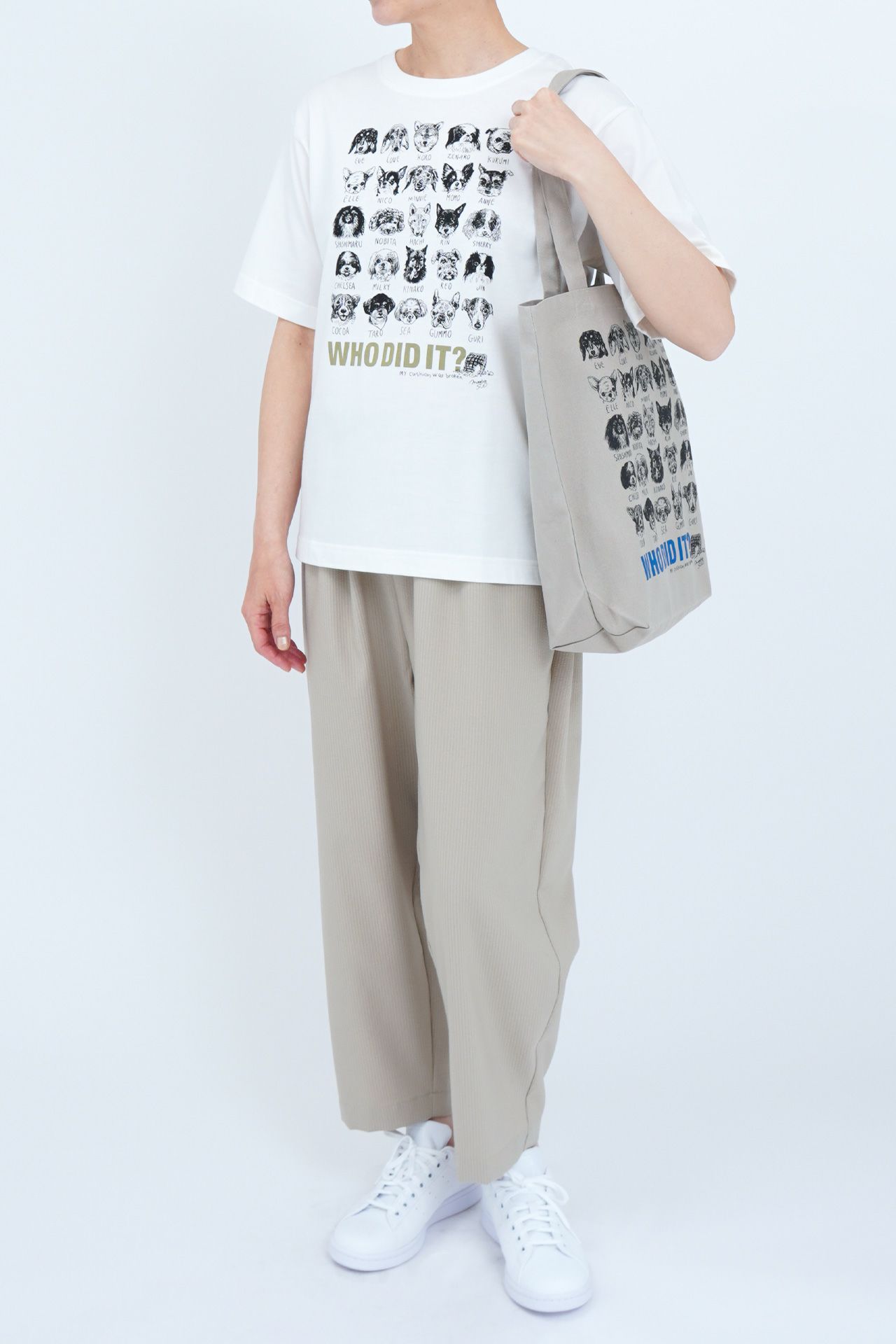 WHITE/model:161cm(サンプル画像)