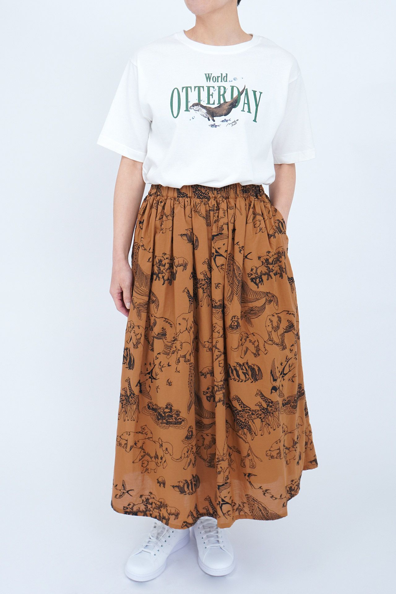 WHITE/model:161cm