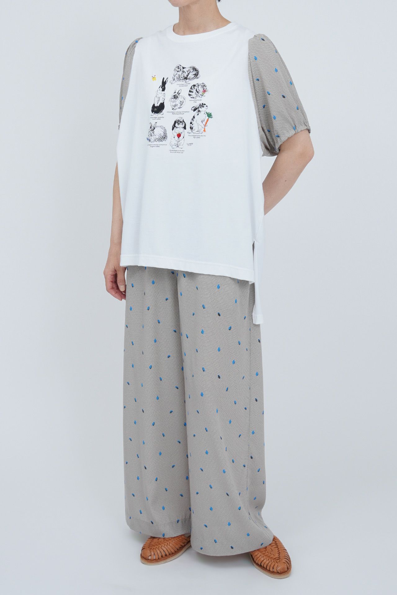 WHITE/model:161cm