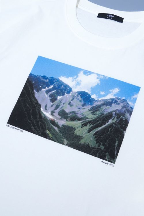 photo alpine flower BIG TEE | marble SUD(マーブルシュッド)公式通販