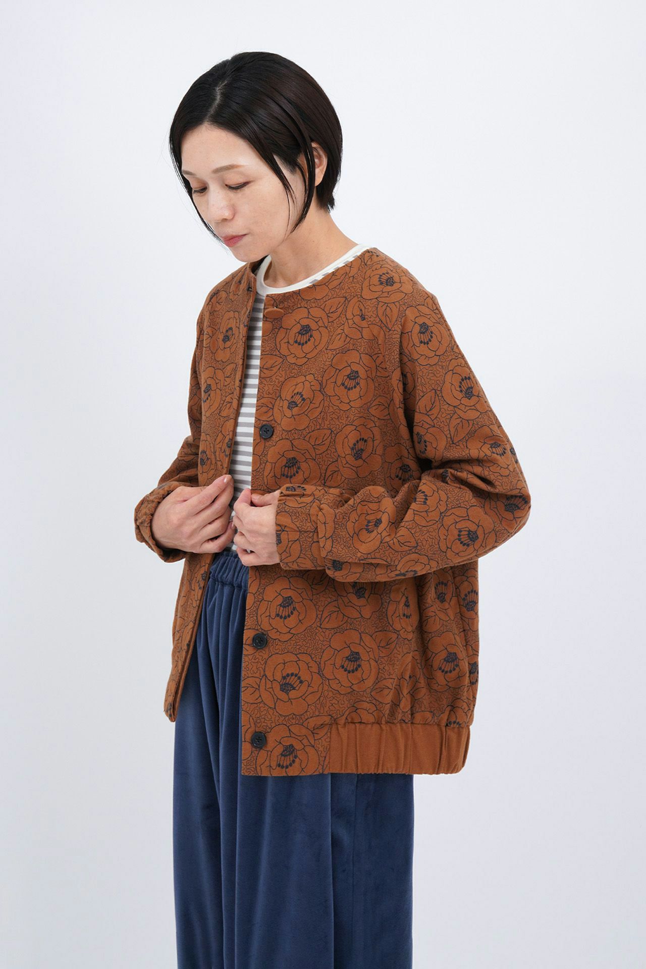 【美品】marblesud EMB Duck ラグランコート 美品】marblesud EMB Duck ラグランコート