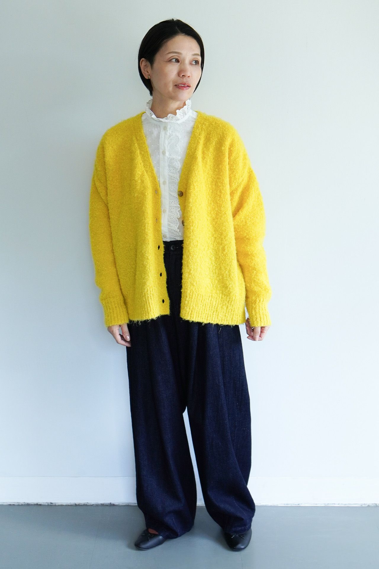 YELLOW/model:161cm