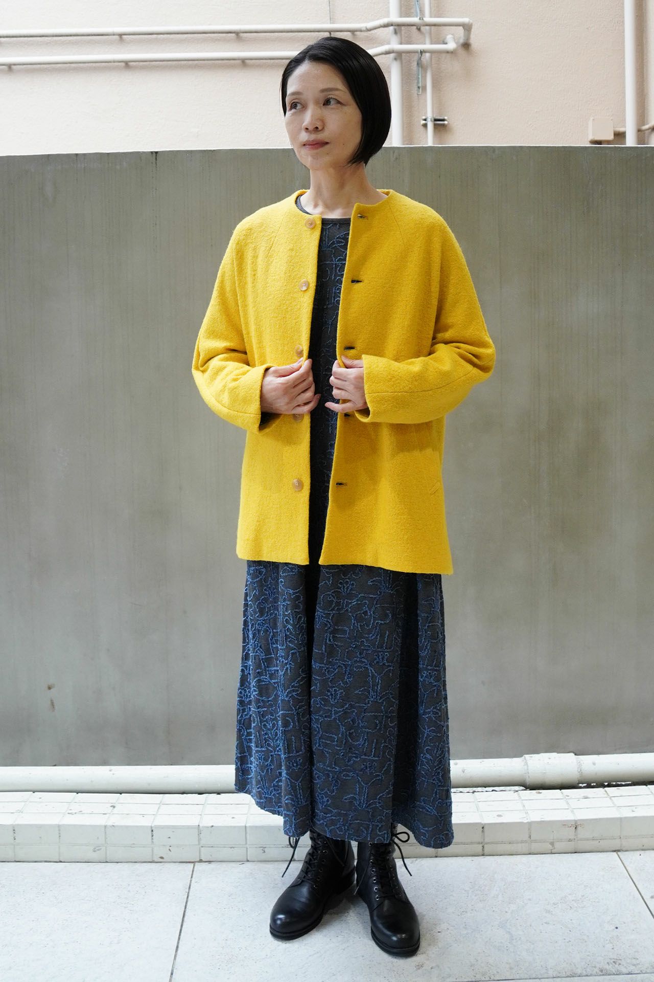 YELLOW/model:161cm