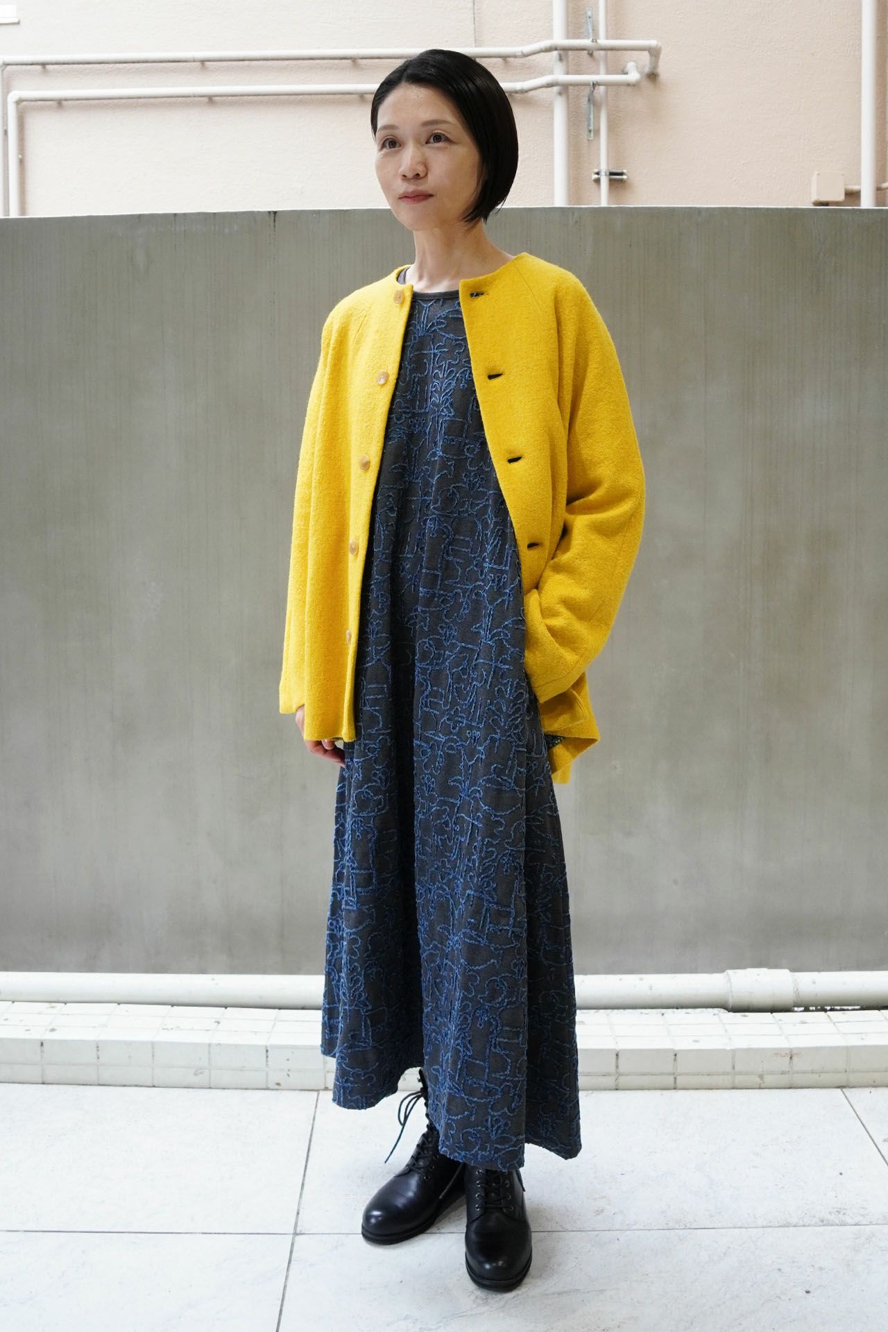 YELLOW/model:161cm