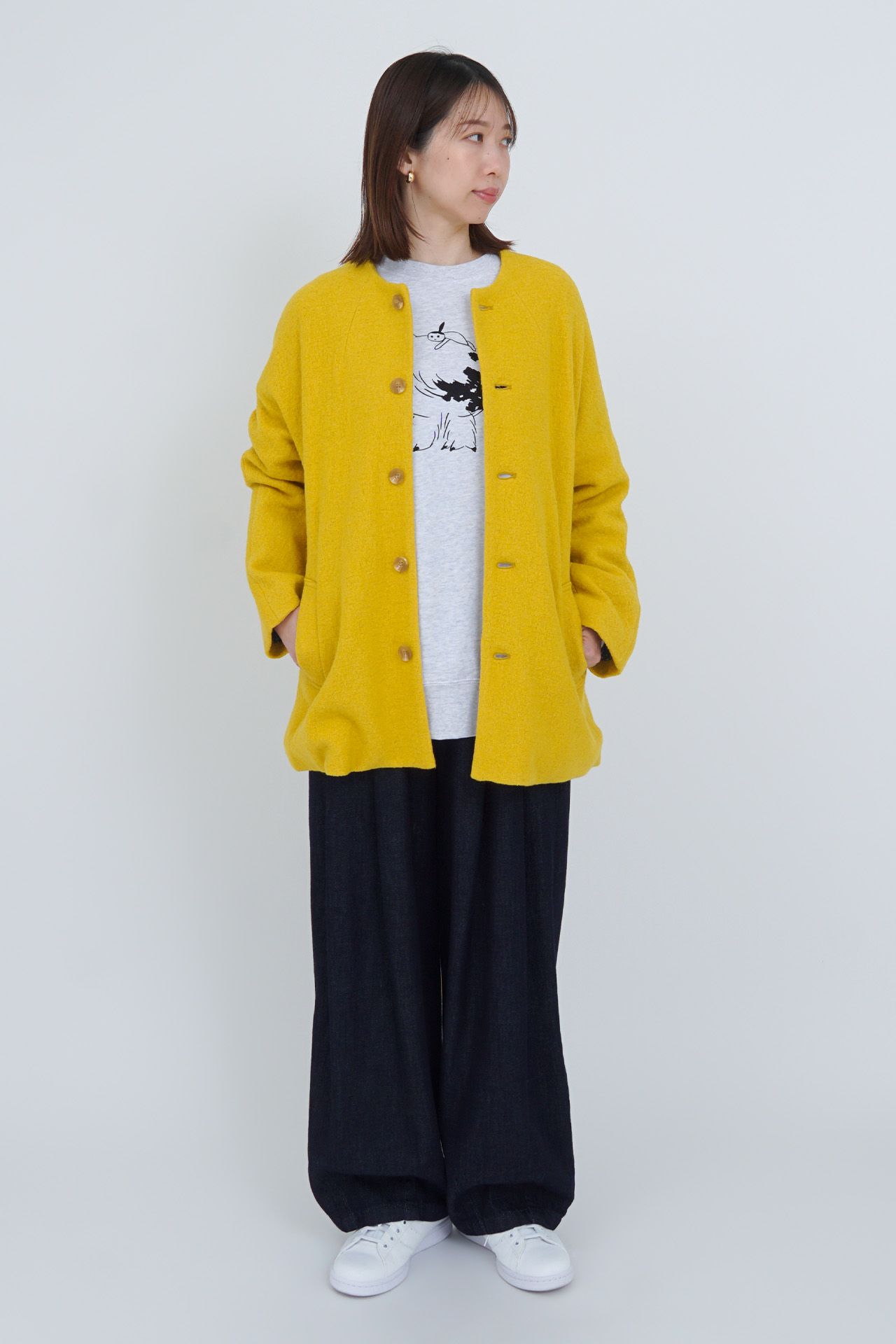 YELLOW/model:161cm