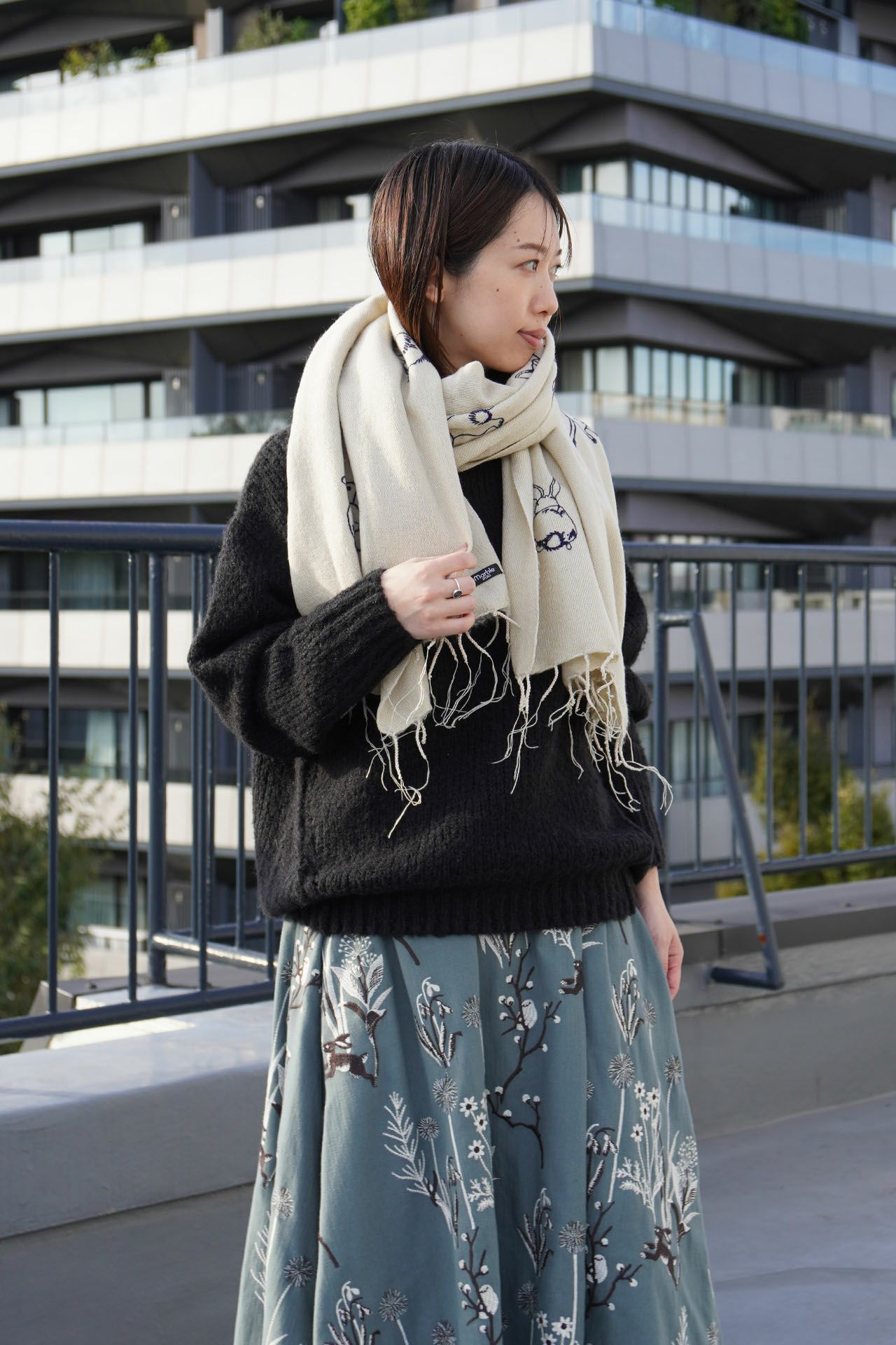 RABBIT SHAWL | marble SUD(マーブルシュッド)公式通販
