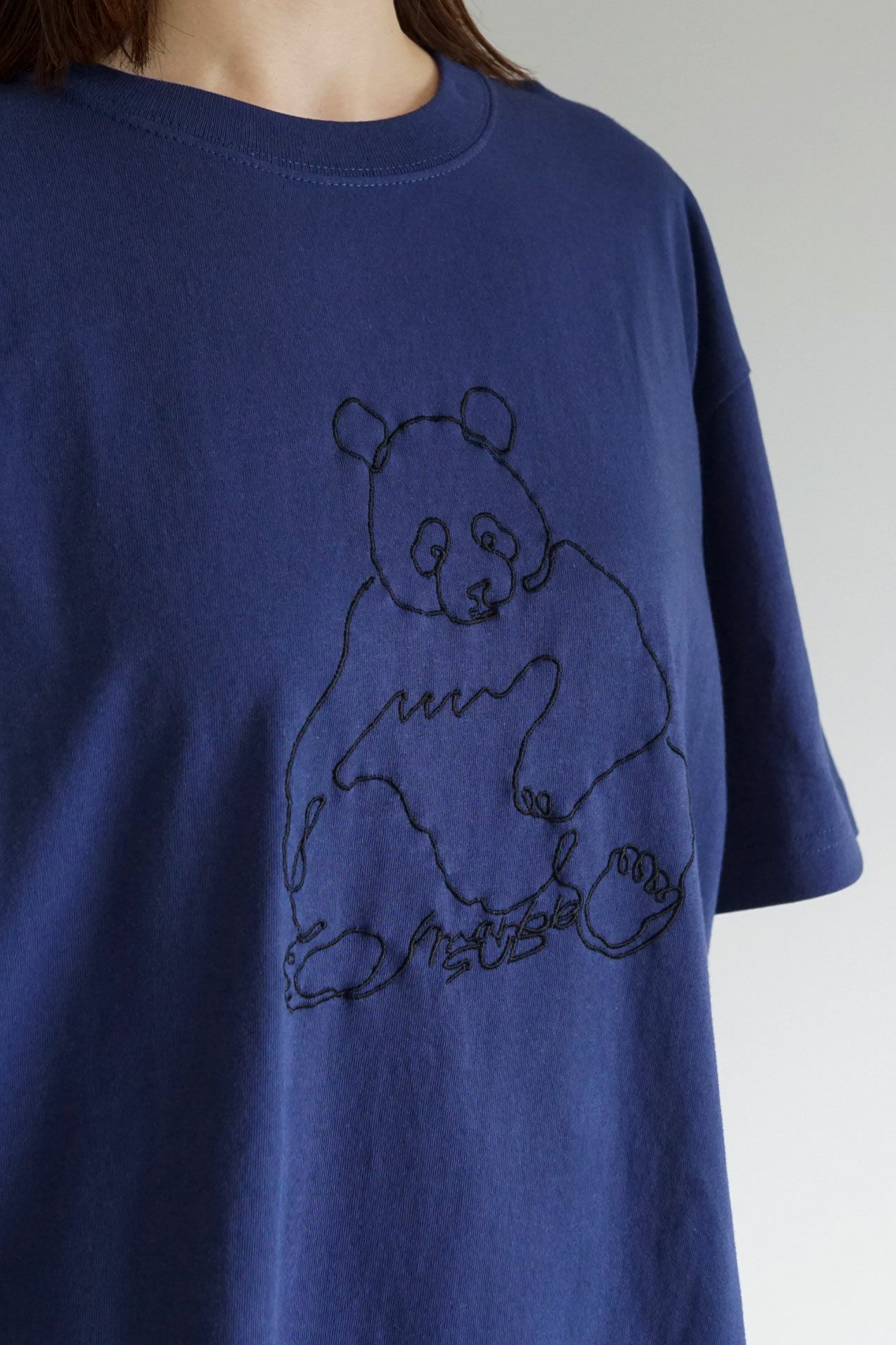 Marble Sud パンダ柄 半袖コットンシャツ 人気柄のTシャツが復刻！ | marble SUD マーブルシュッド