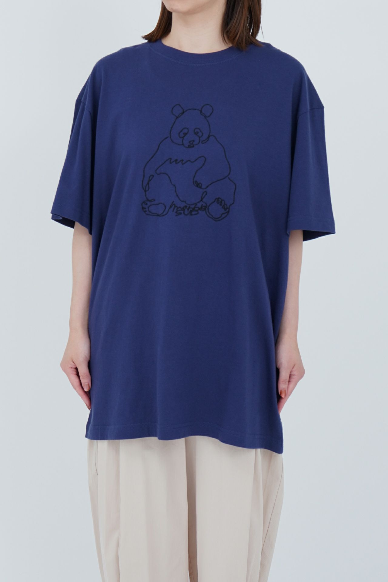 EMB panda line S/S TEE | marble SUD(マーブルシュッド)公式通販
