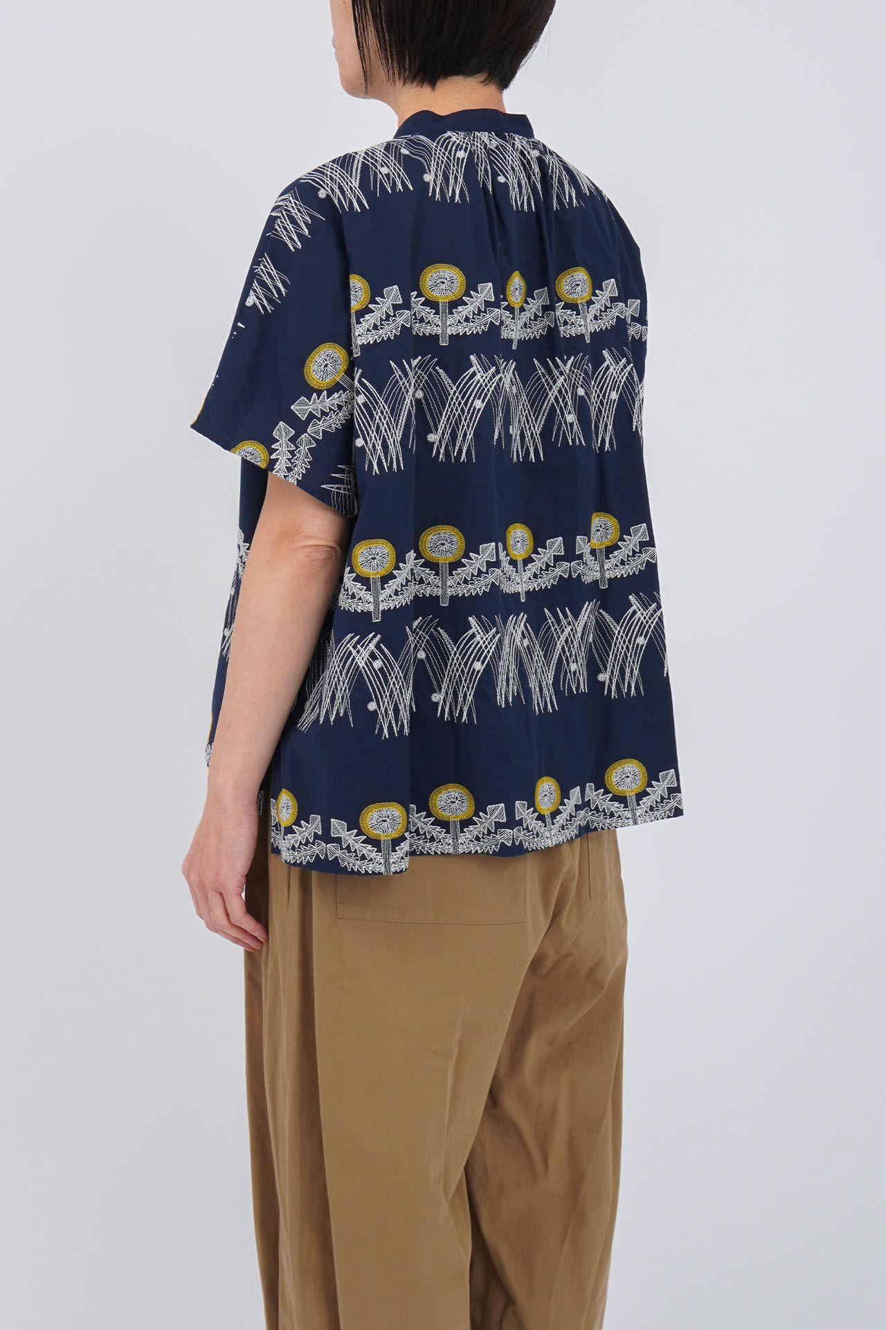 EMB zassou バンドカラーSH | marble SUD(マーブルシュッド)公式通販