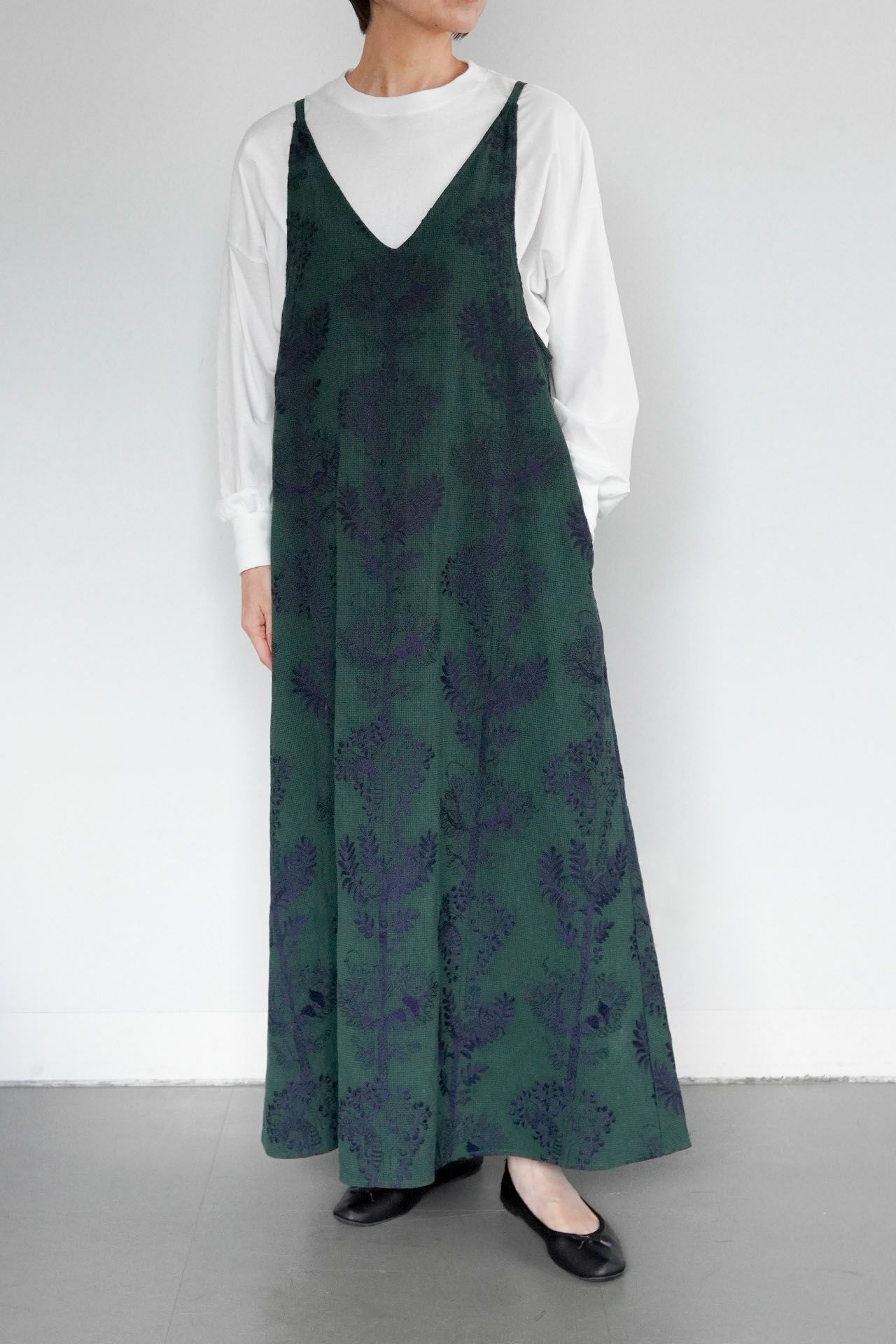 GREEN/model:161cm(着用見本)