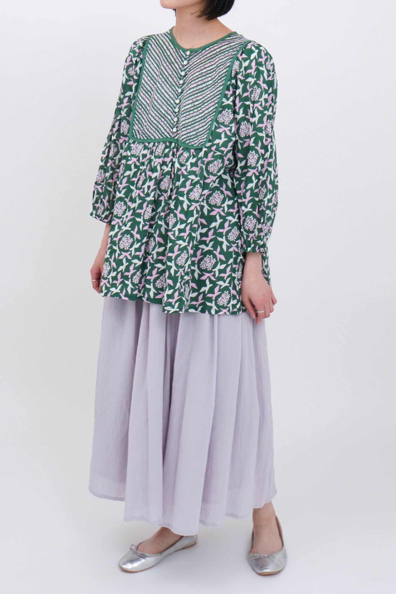 GREEN/model:158cm