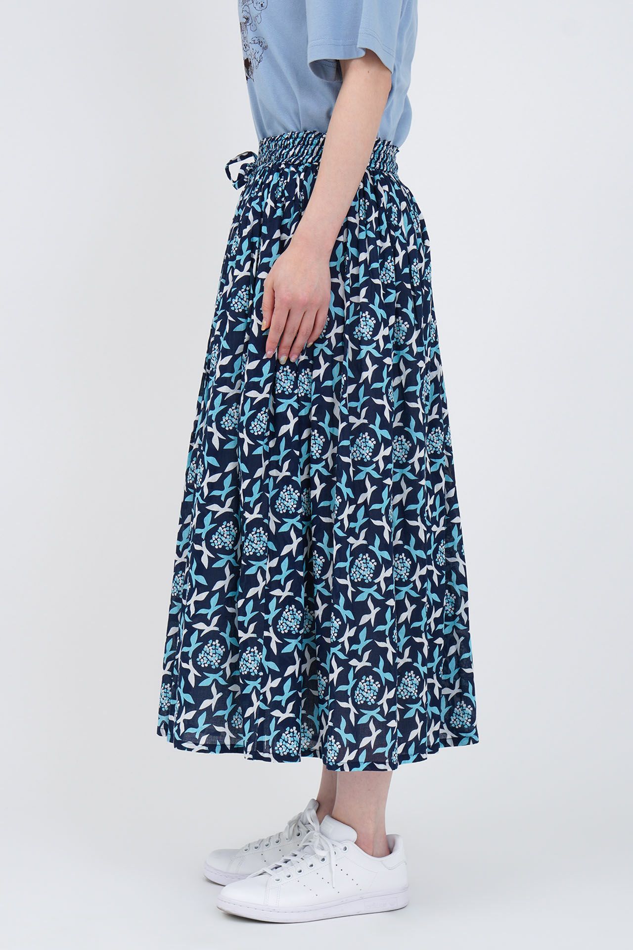 mable sud 新品・新作☆ bird circle ギャザーハカマPT bird circle ギャザーハカマPT | marble SUD(マーブルシュッド