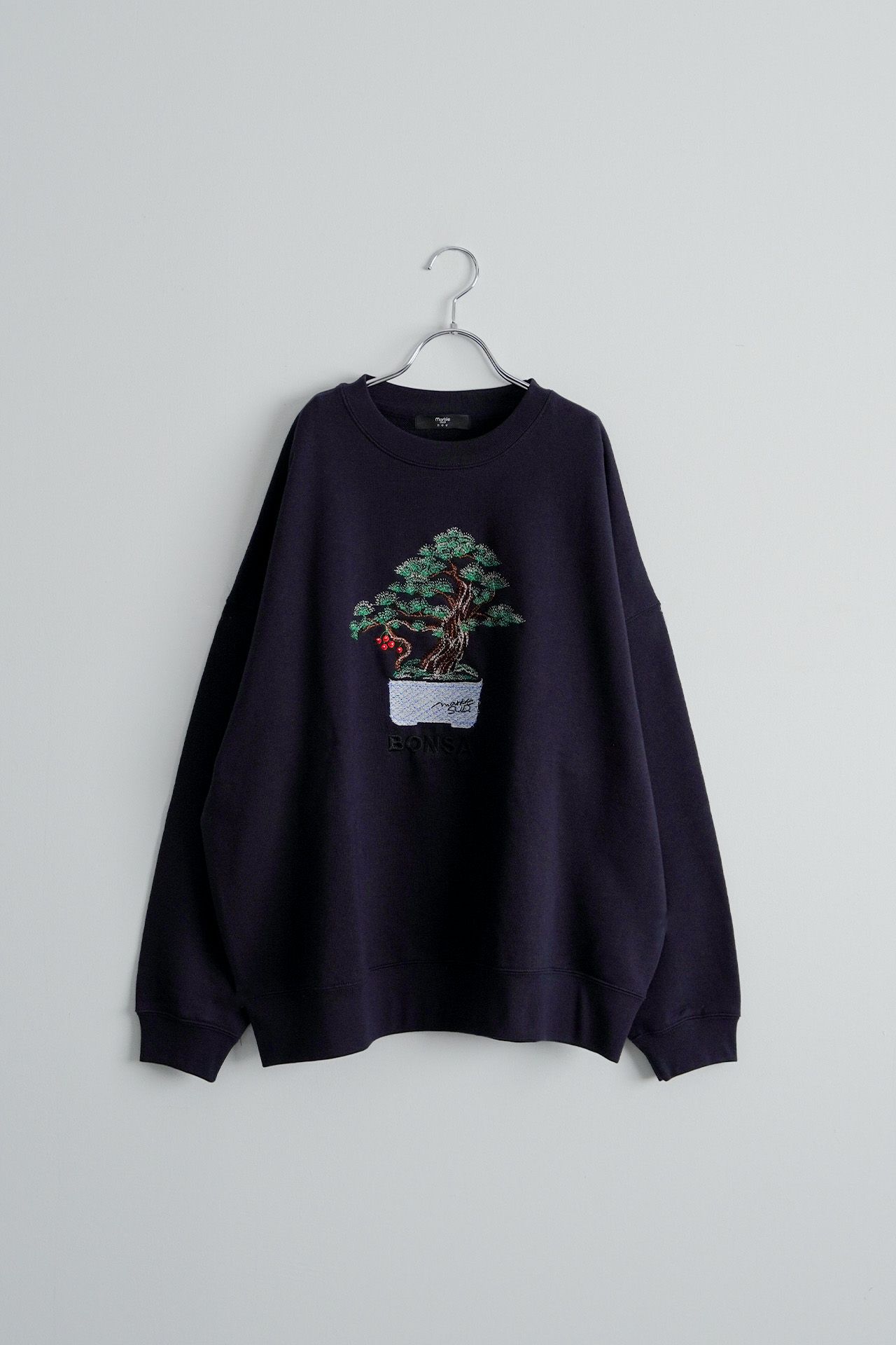 EMB松 LONG SWEAT | marble SUD(マーブルシュッド)公式通販