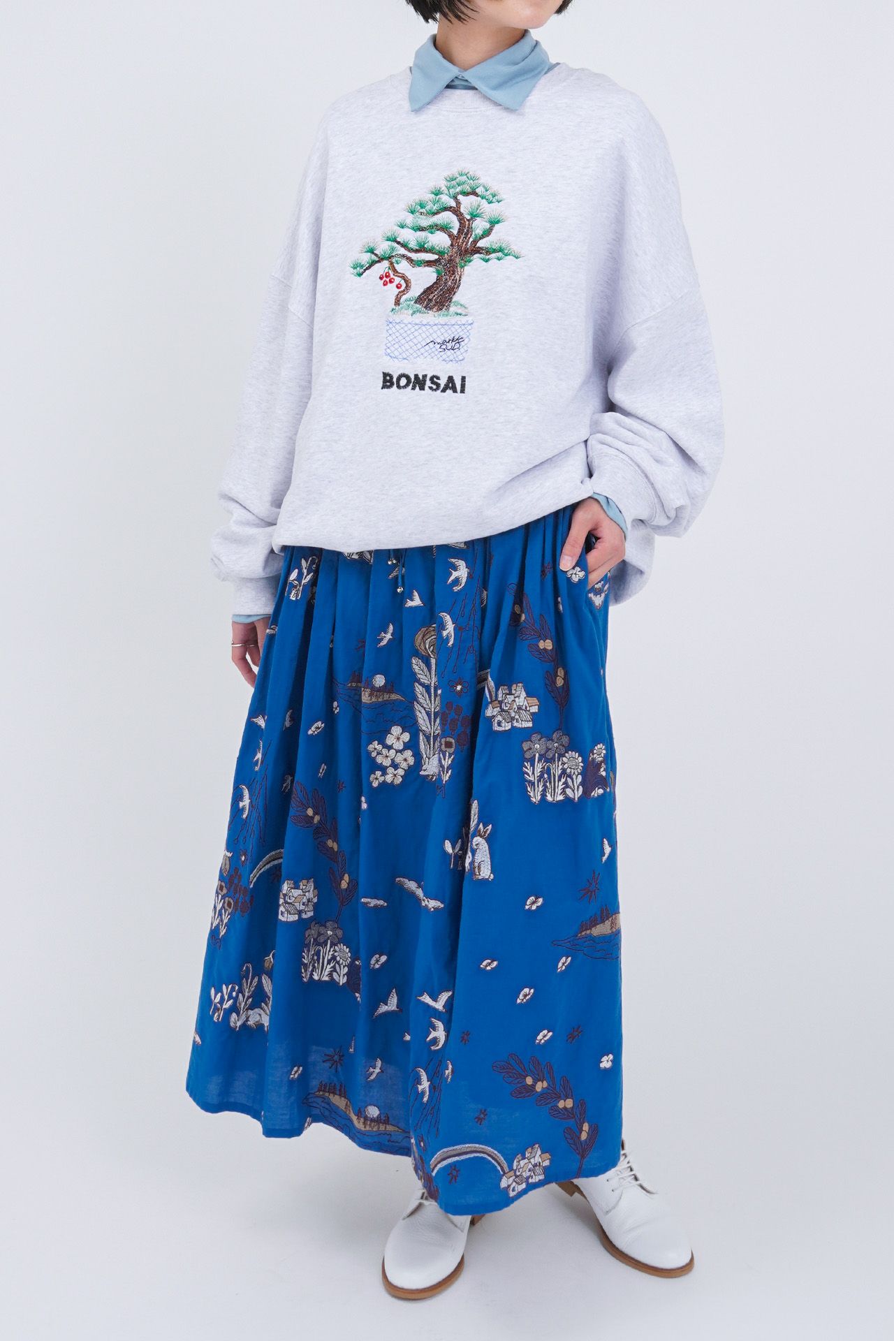 H.GREY/model:161cm