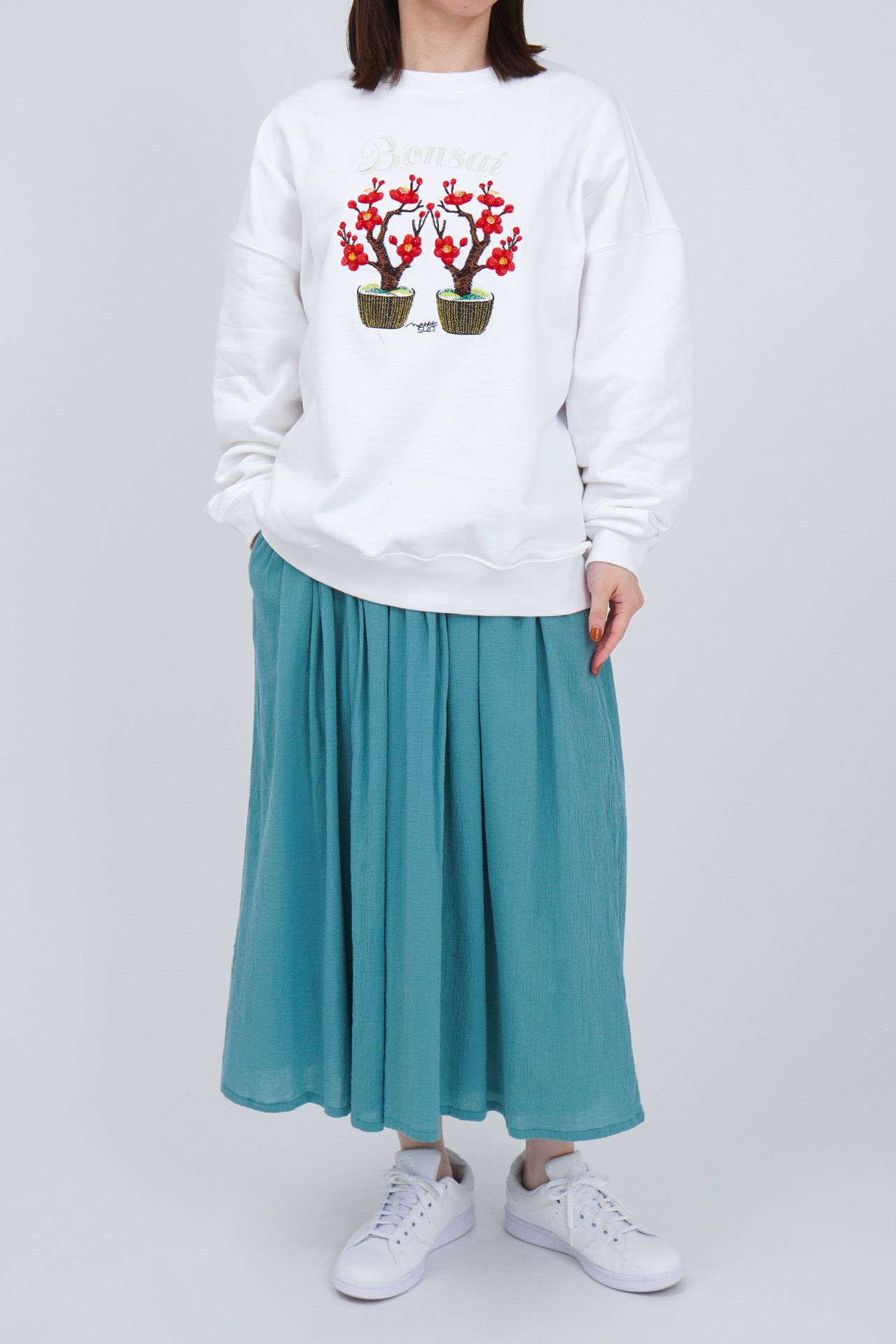 WHITE/model:161cm