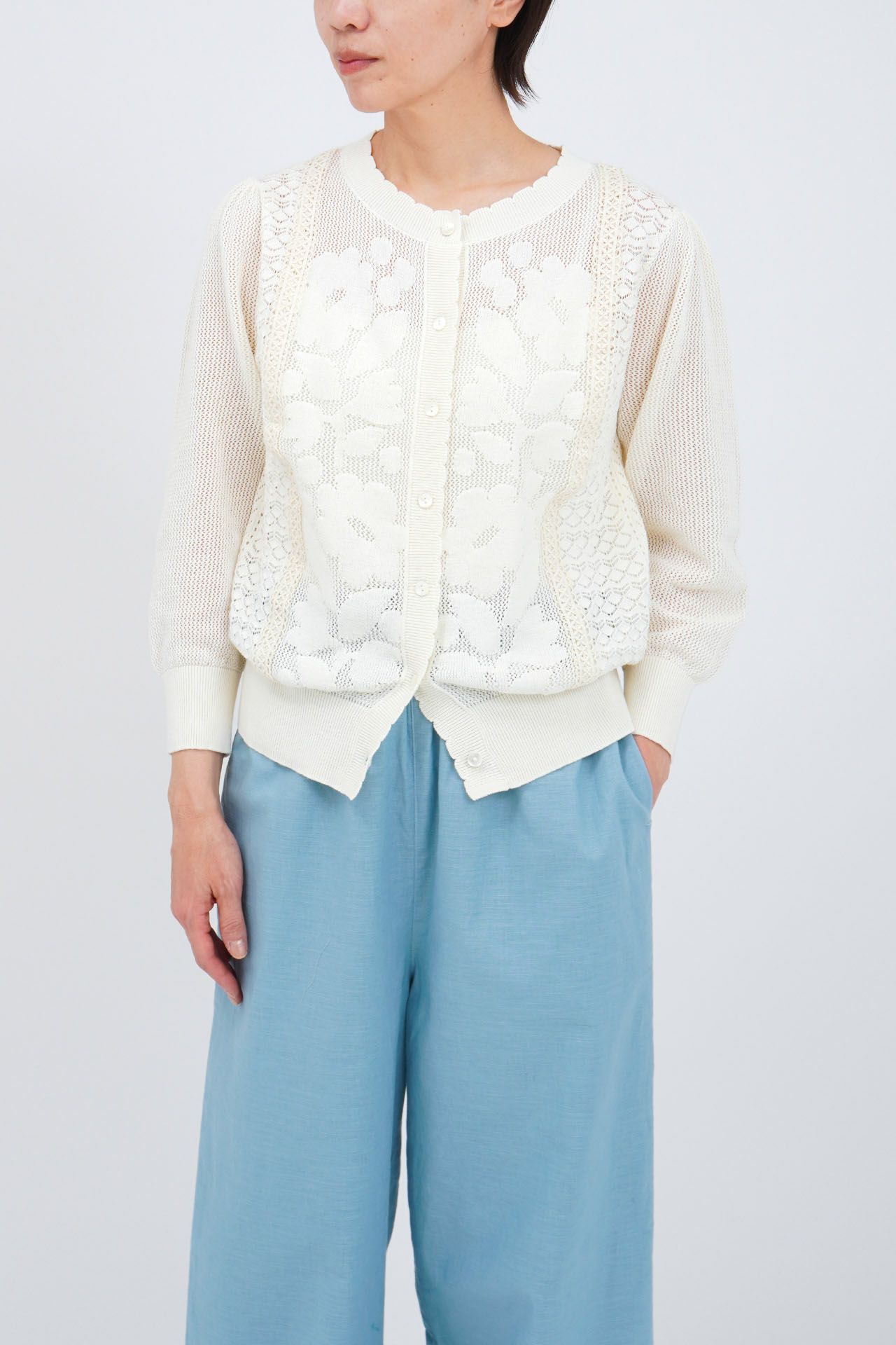 楽天市場】マーブルシュッド marble SUD 花柄ネパール刺繍リネン
