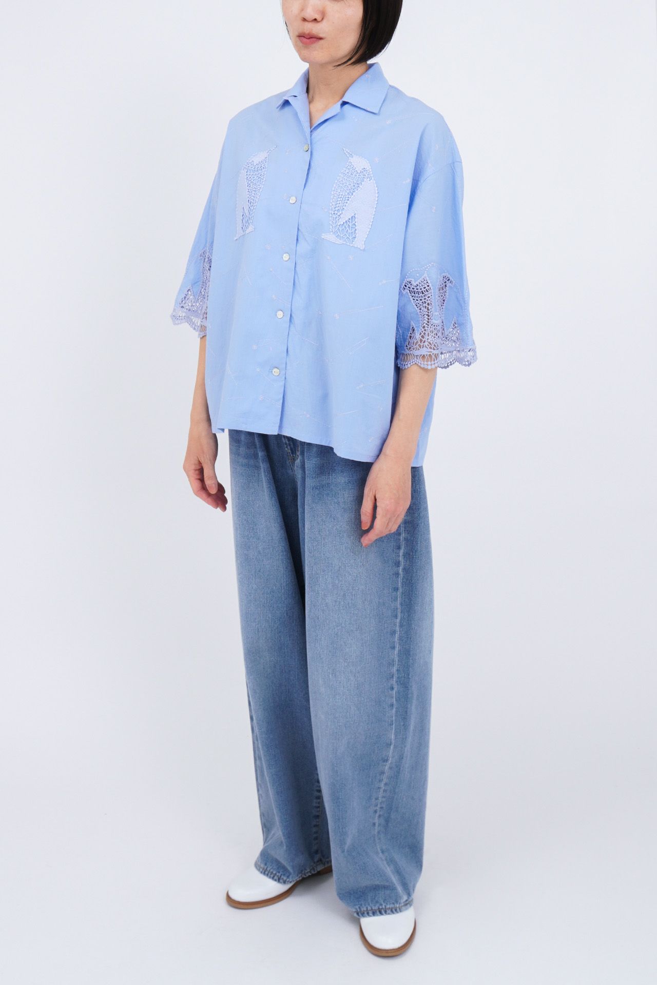 BLUE/model:161cm(Lサイズ着用)