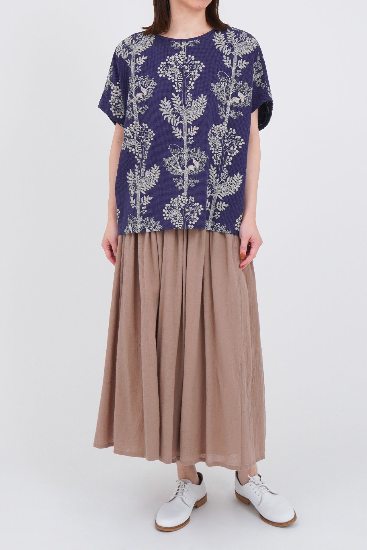 楊柳 ギャザーハカマPT | marble SUD(マーブルシュッド)公式通販