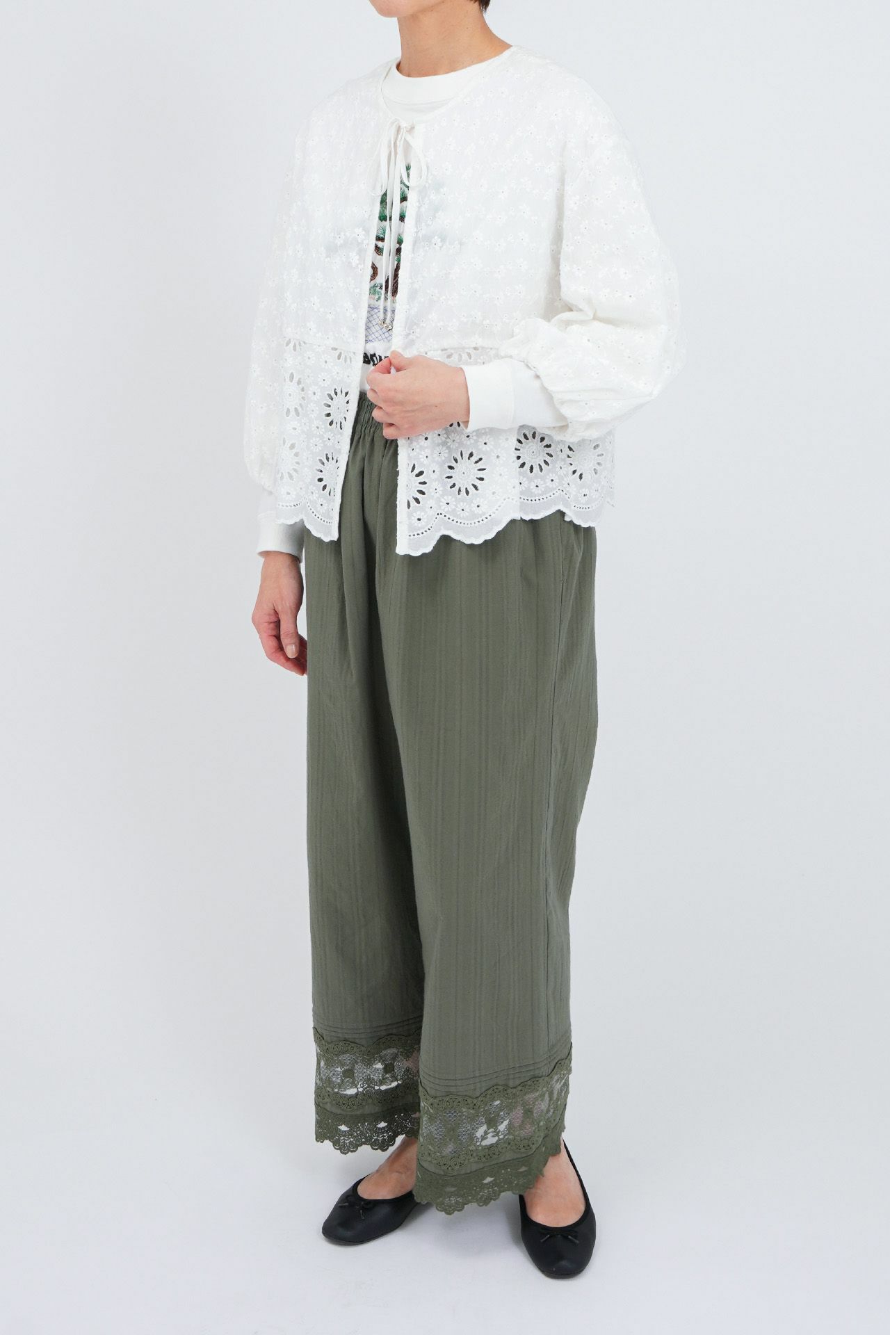 GREEN/model:161cm