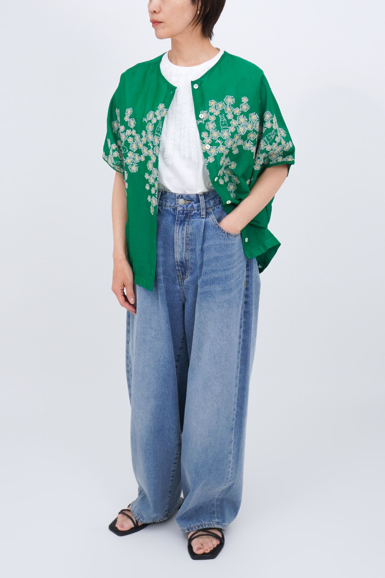 GREEN/model:161cm