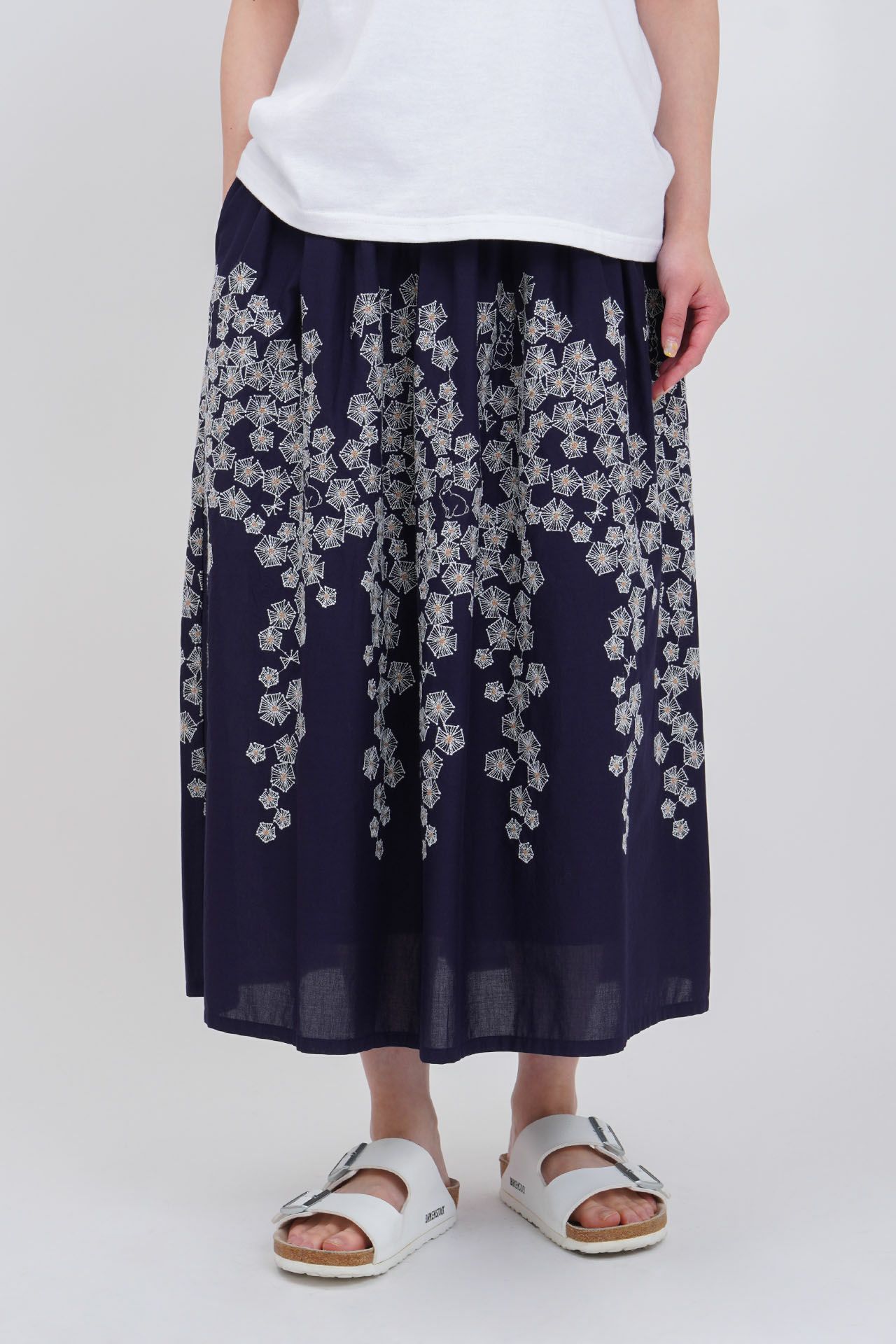 中古・古着通販】Marble SUD (マーブルシュッド) 刺繍ブラウス