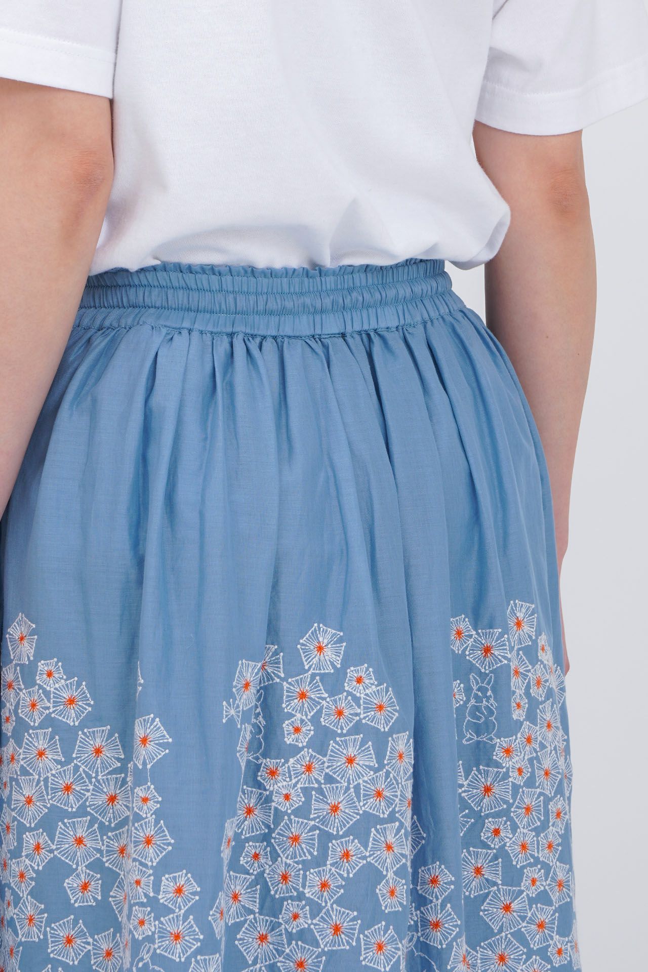 【美品】SACRA サクラ　MEGA FLOWER ギャザースカート　麻混 楽天市場】【18SS春夏】【SACRA−サクラ】ロング丈のリネン