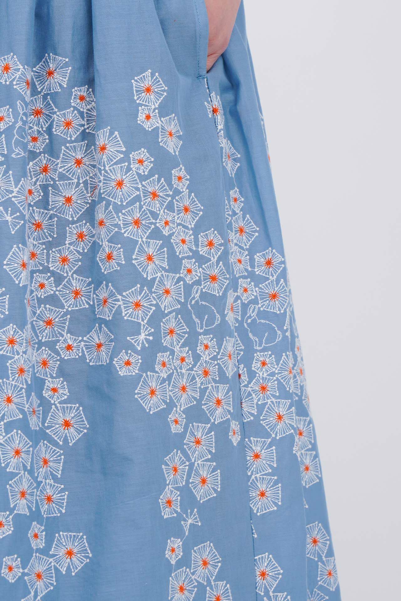 EMB shibazakura ギャザースカート | marble SUD(マーブル