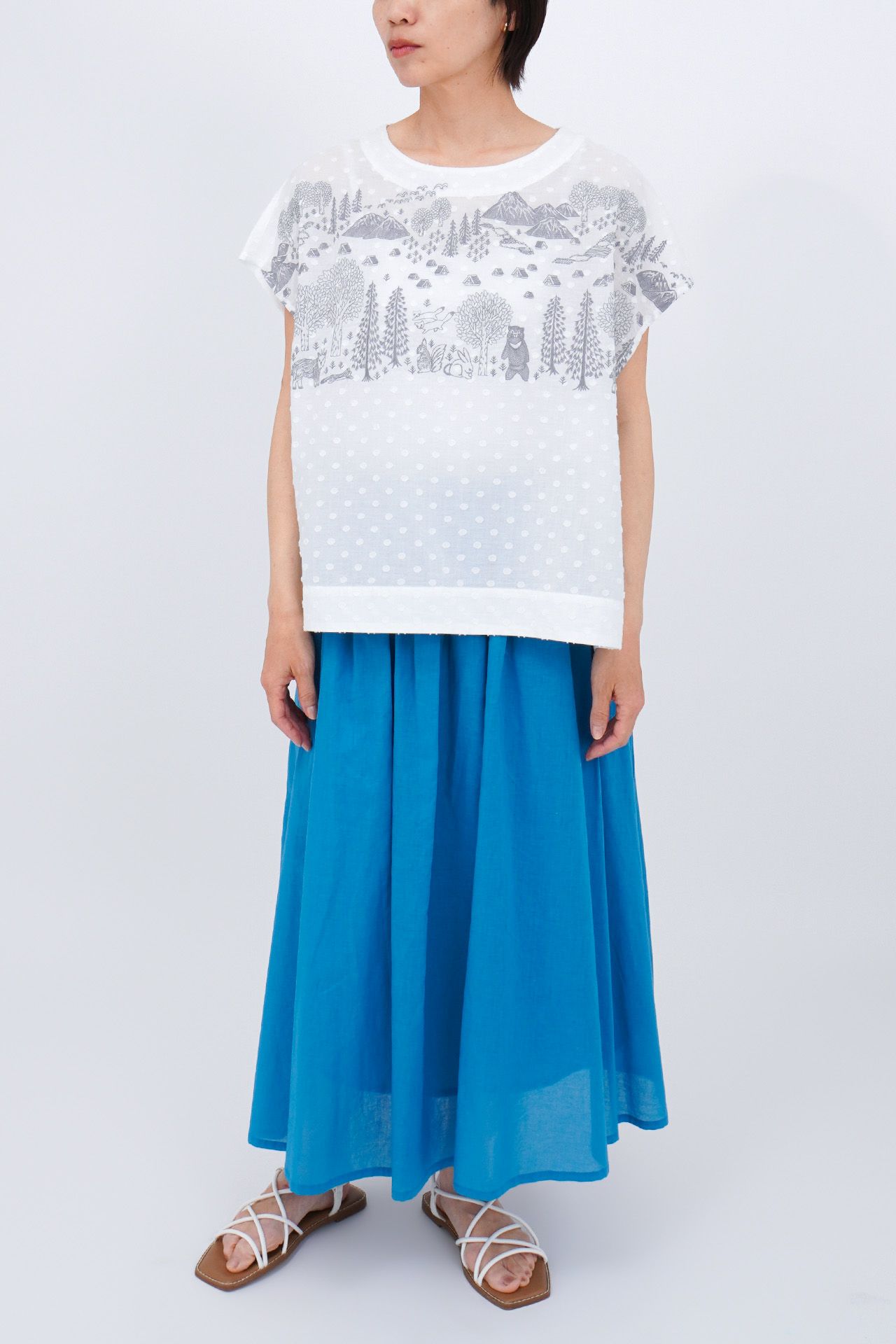 WHITE/model:161cm